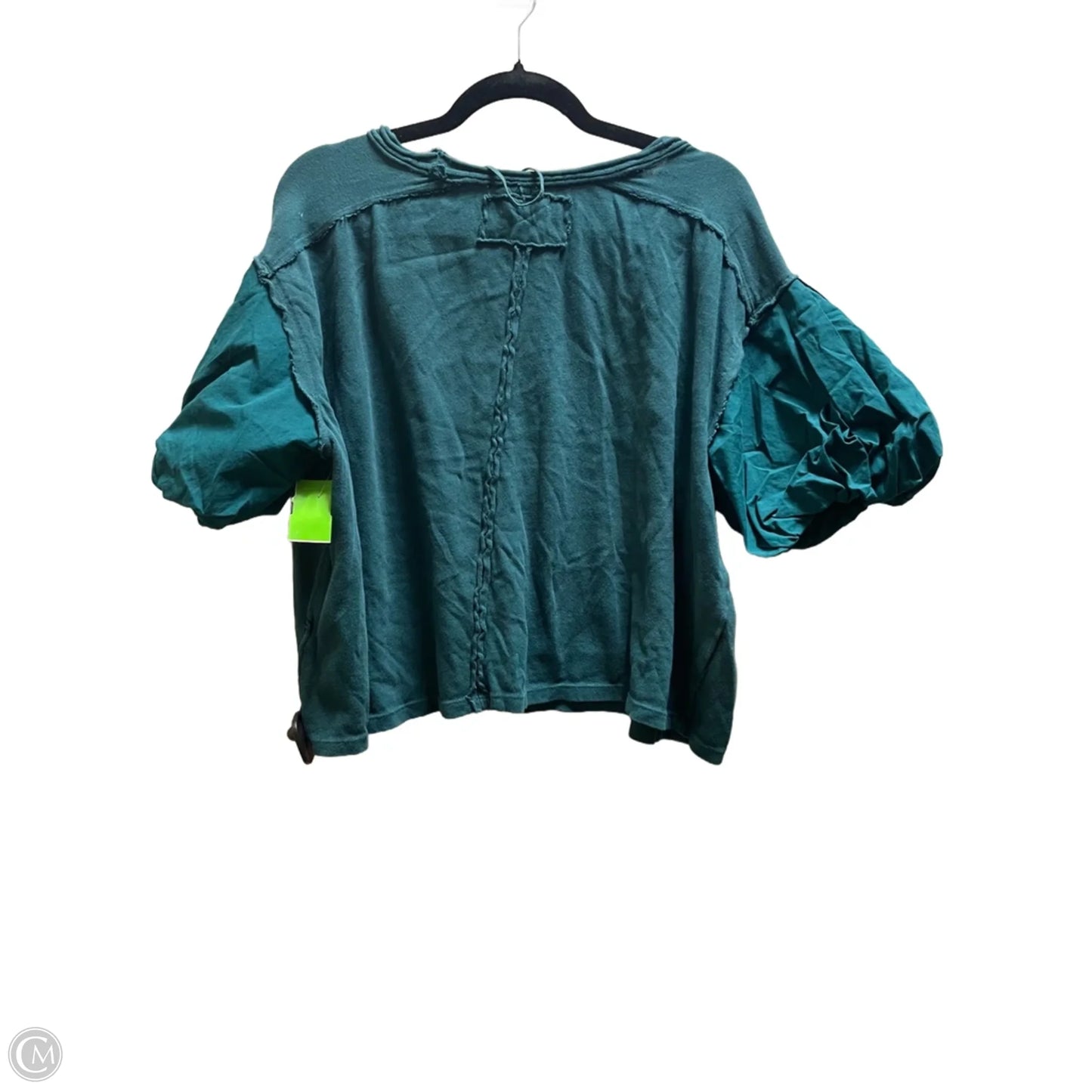 Top Short Sleeve By We The Free In Green, Size: Xs