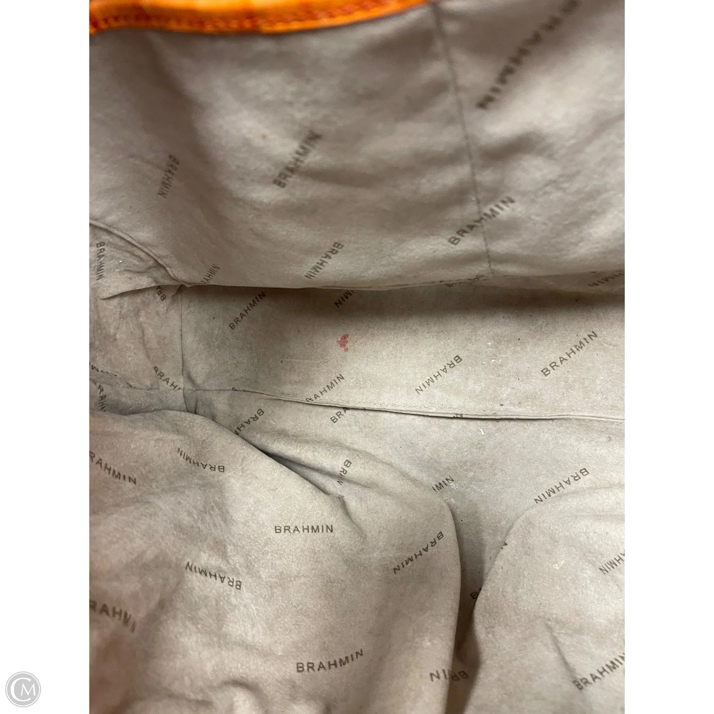 Handbag Designer By Brahmin, Size: Large