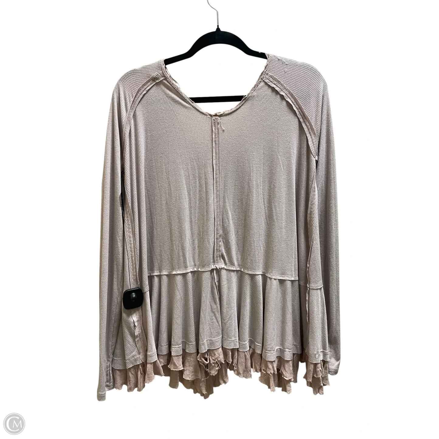 Top Long Sleeve By Free People In Purple, Size: S