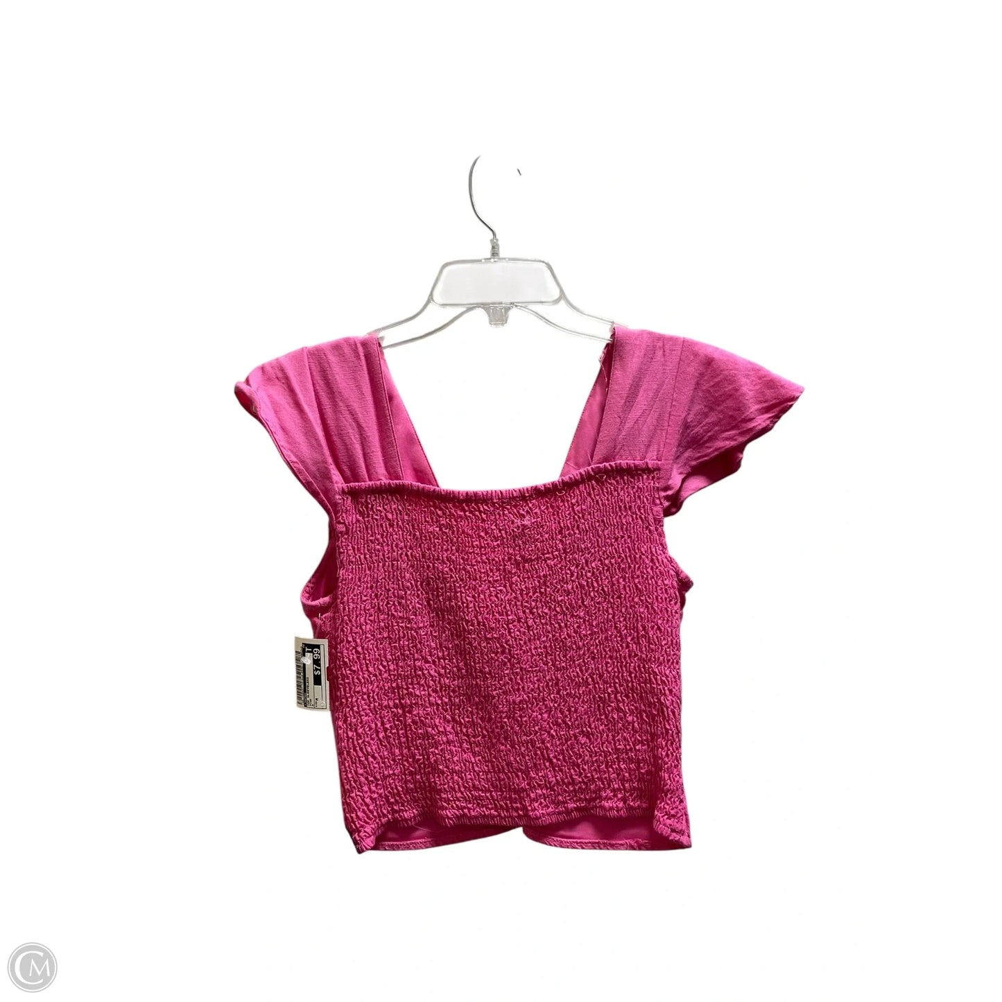 Top Sleeveless By Japna In Pink, Size: M