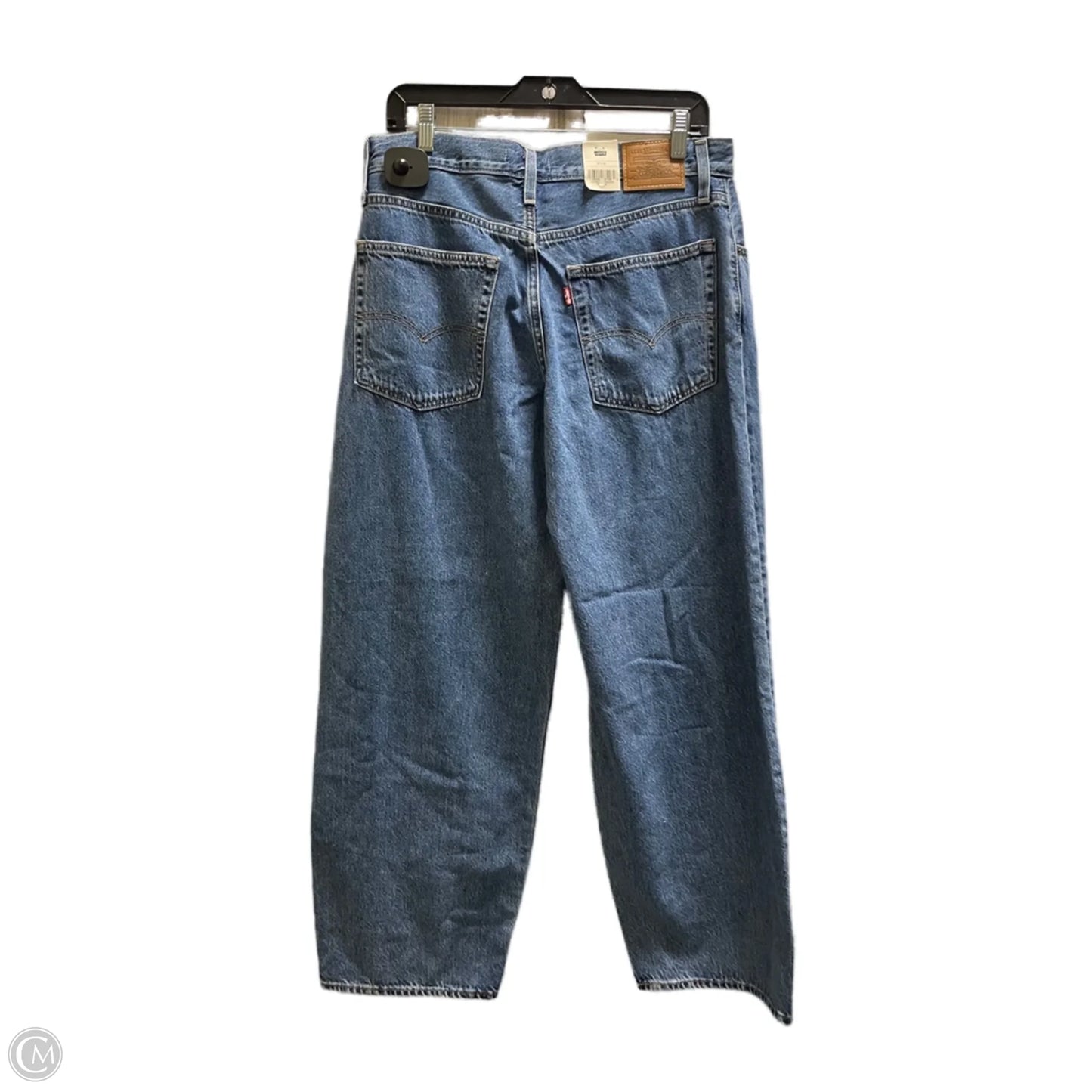 Jeans Boyfriend By Levis In Blue Denim, Size: 8
