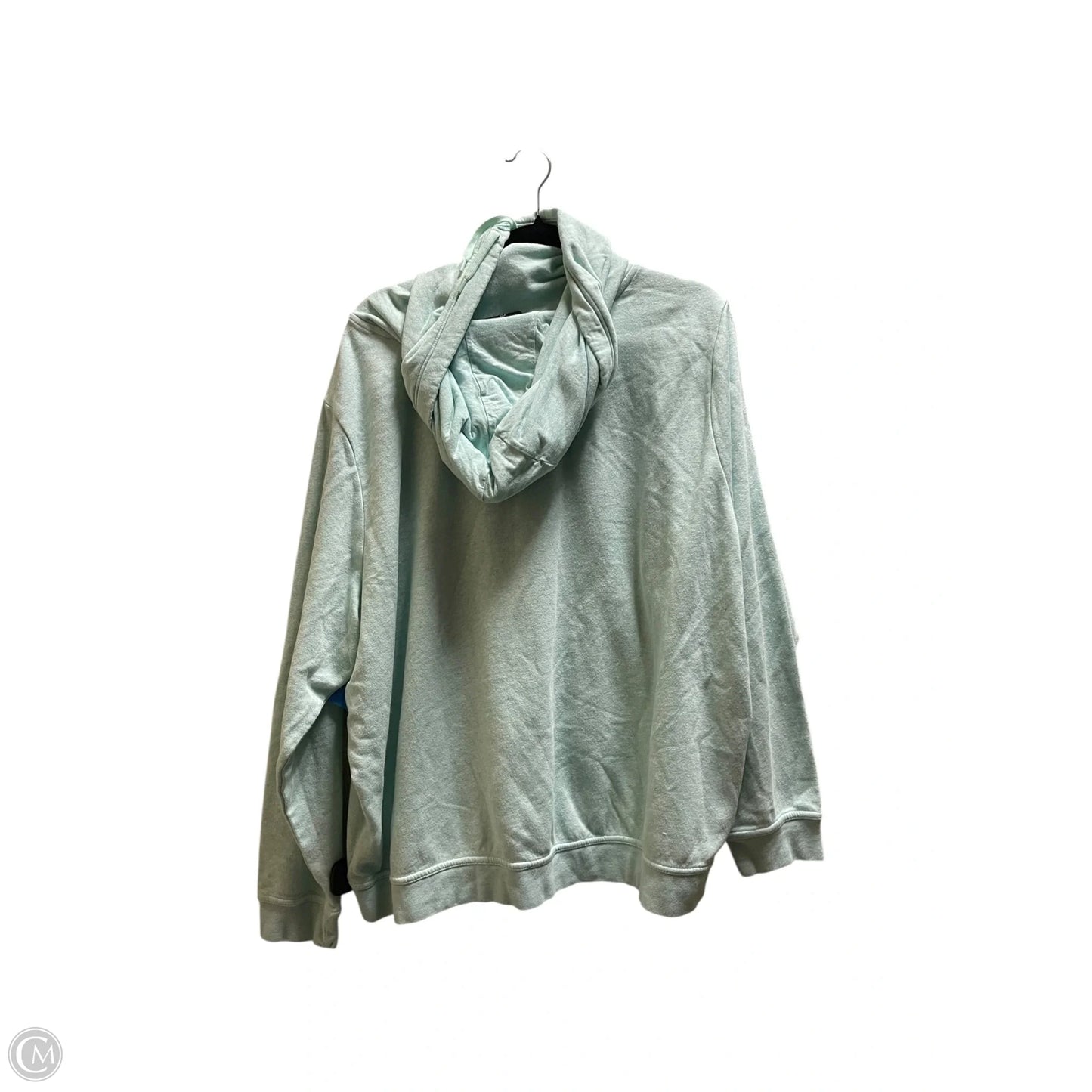 Sweatshirt Hoodie By Nike Apparel In Blue, Size: 3x