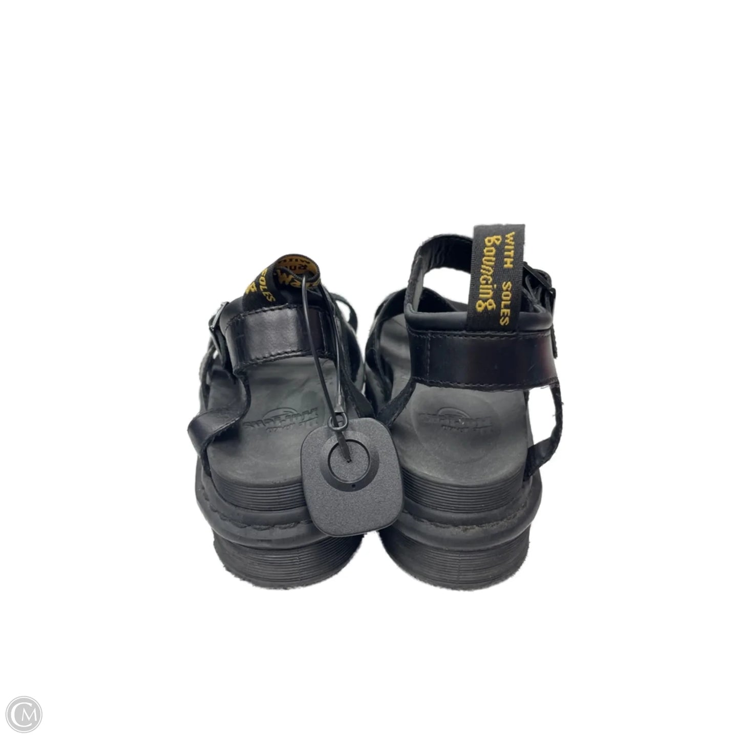 Sandals Flats By Dr Martens In Black, Size: 8