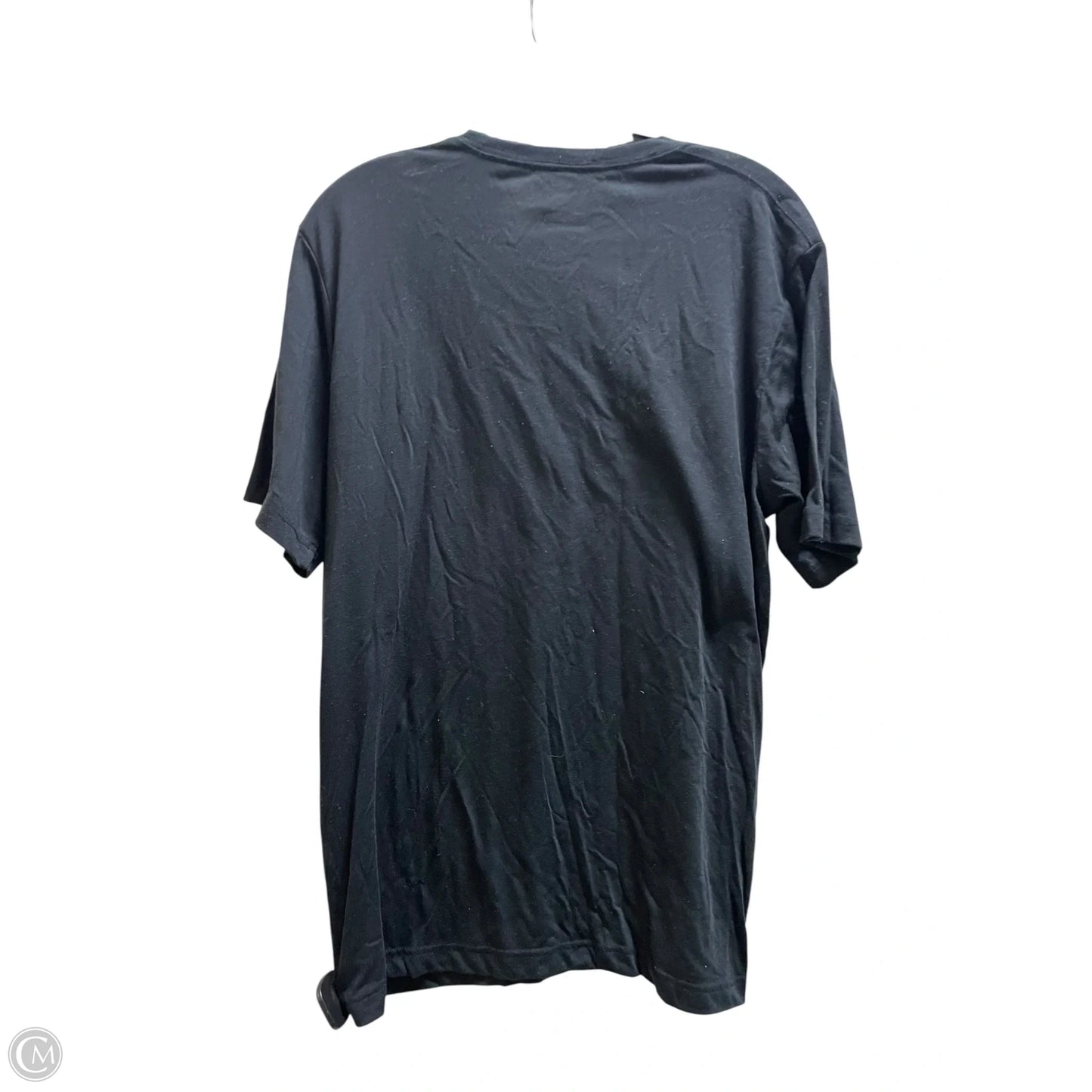 Top Short Sleeve By Clothes Mentor In Black, Size: M