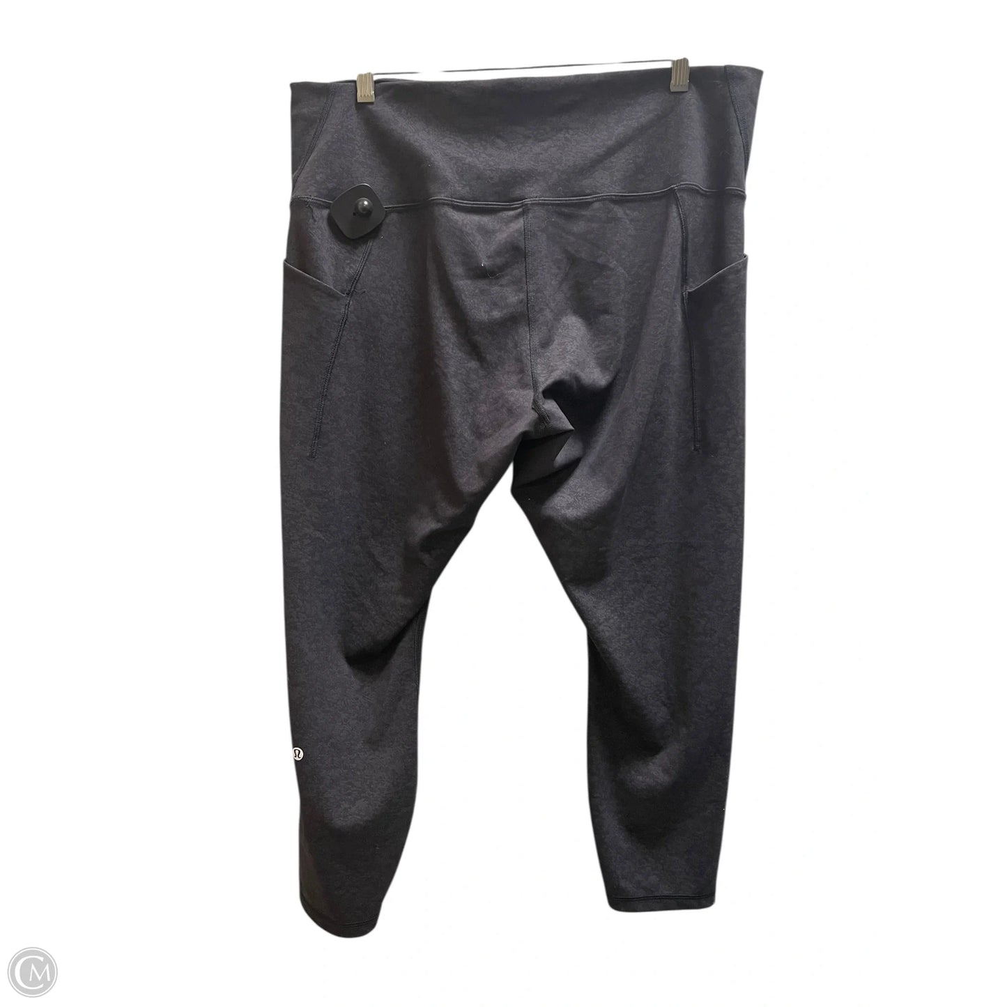 Athletic Leggings By Lululemon In Black, Size: 18