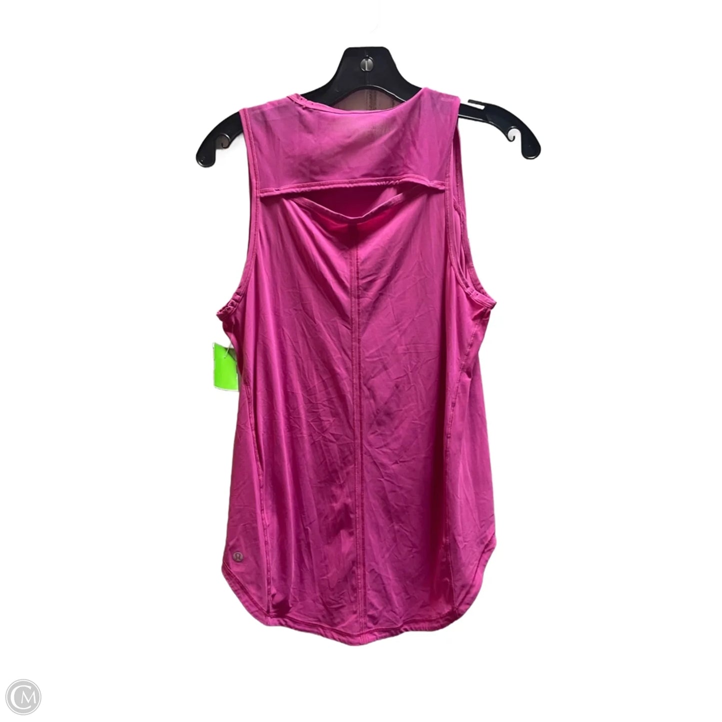 Athletic Tank Top By Lululemon In Pink, Size: 12