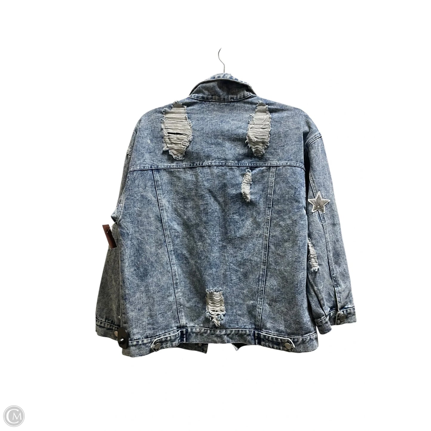 Jacket Denim By Altard State In Blue Denim, Size: Xs