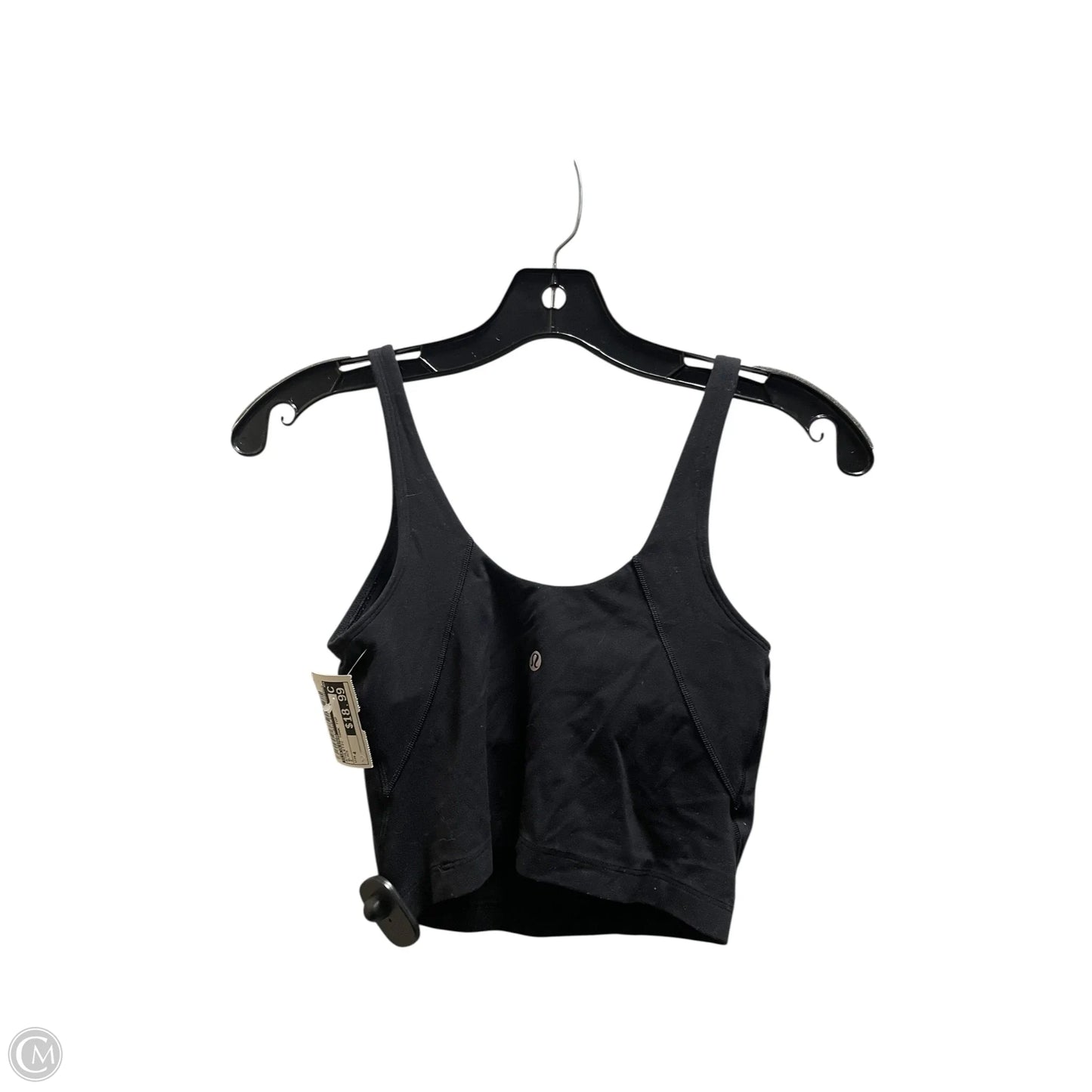 Athletic Tank Top By Lululemon In Black, Size: 4