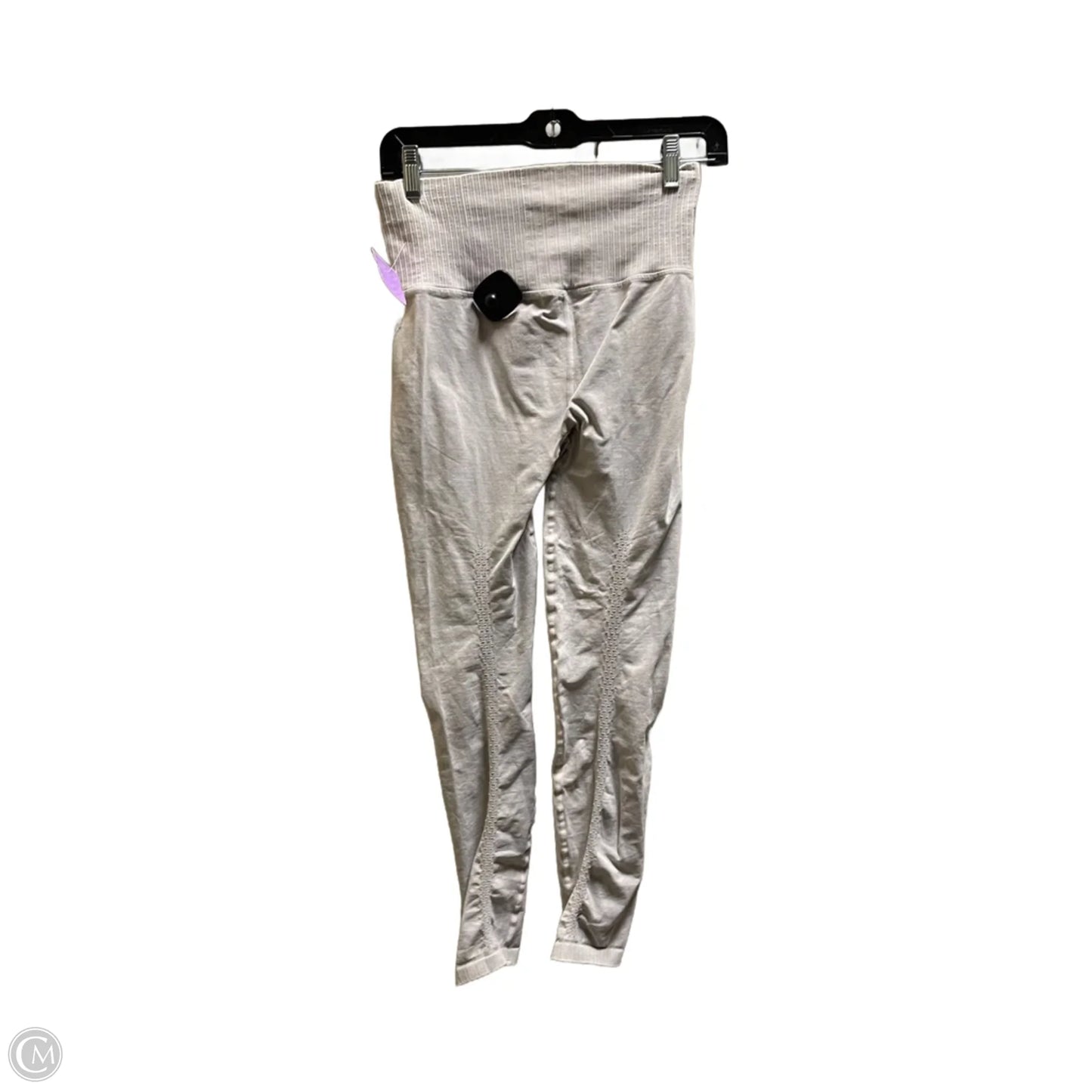 Athletic Leggings By Free People In Grey, Size: M