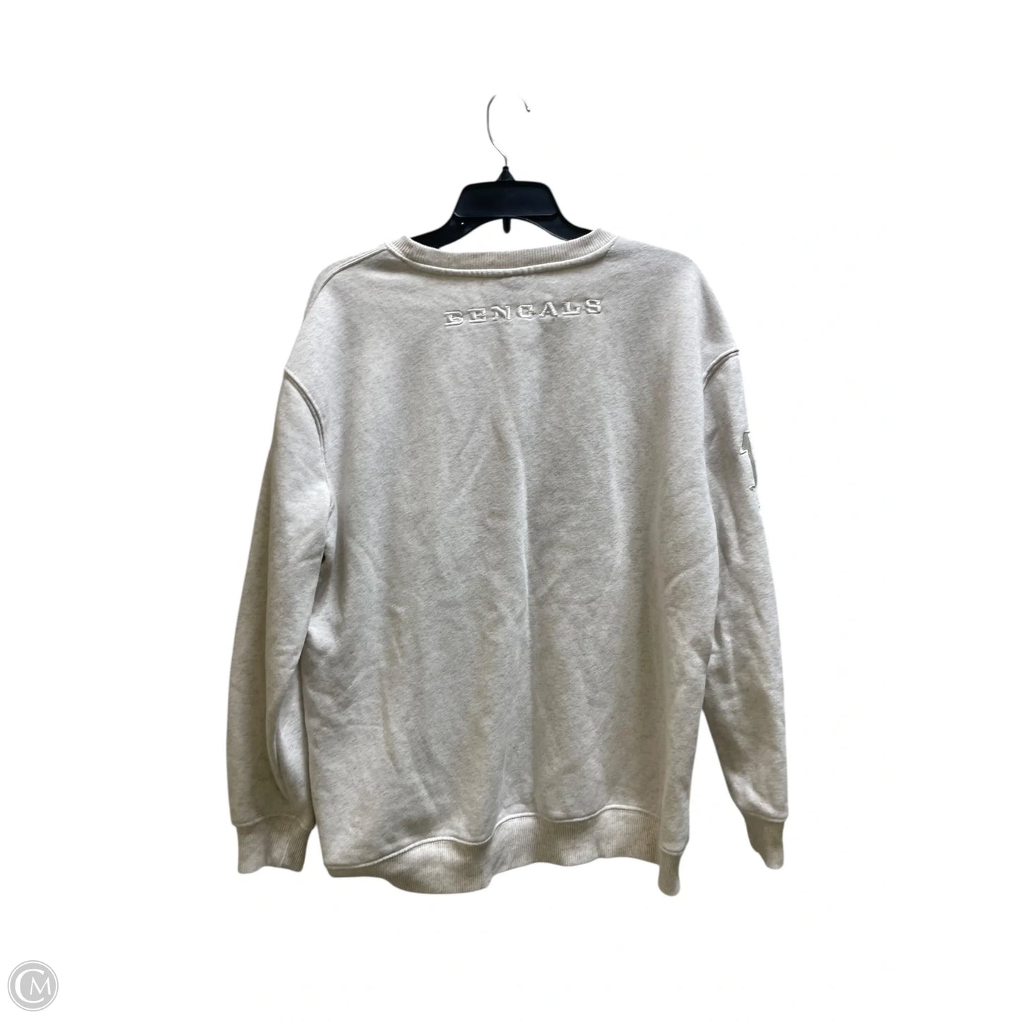 Sweatshirt Crewneck By Nfl In White, Size: L