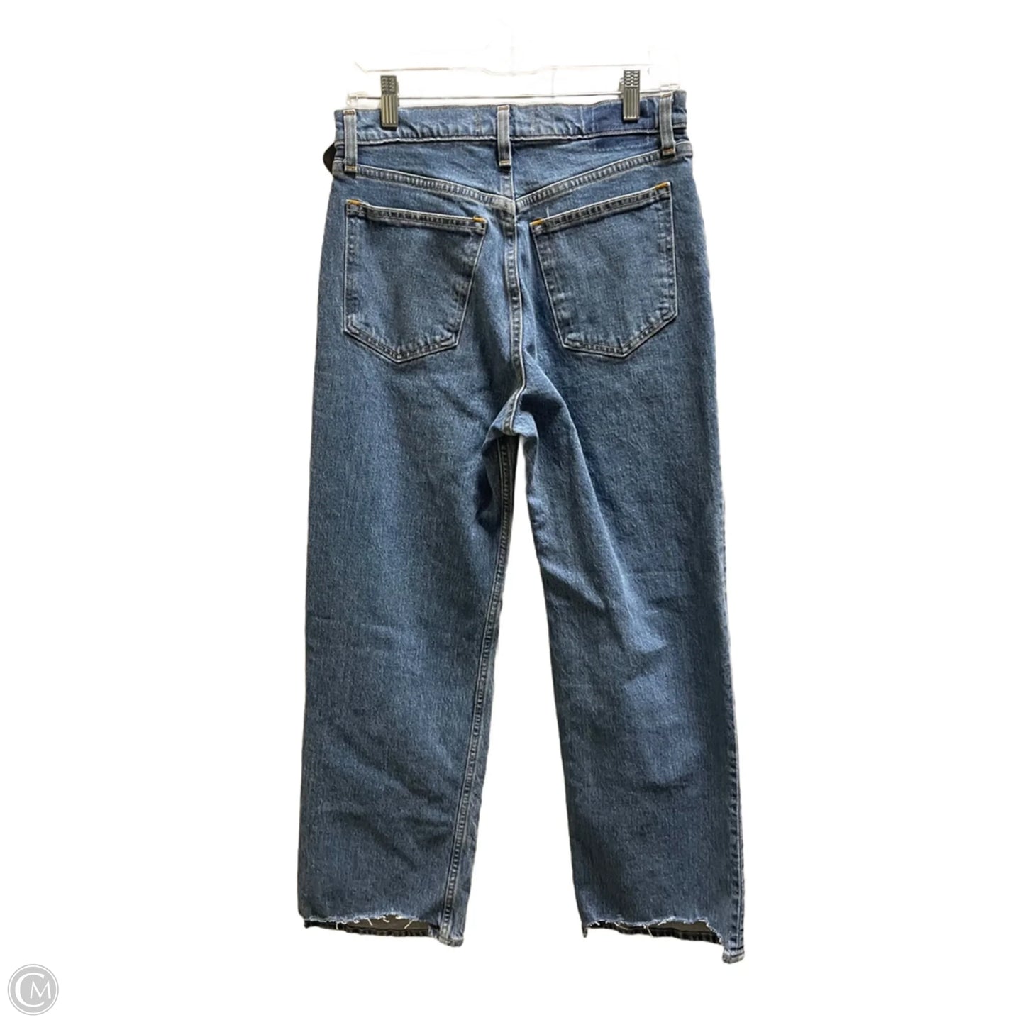 Jeans Straight By Abercrombie And Fitch In Blue Denim, Size: 6