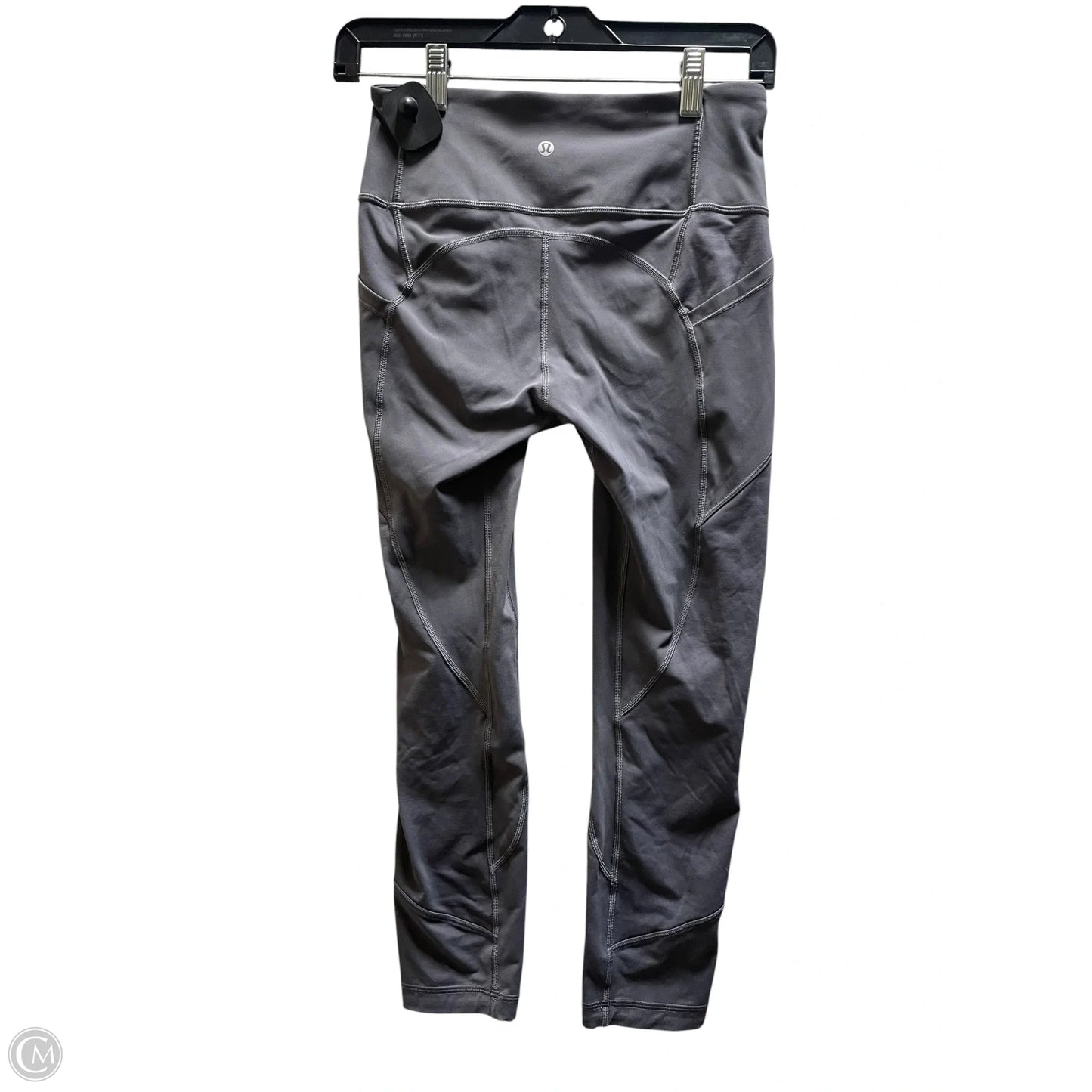 Athletic Leggings By Lululemon In Grey, Size: 6
