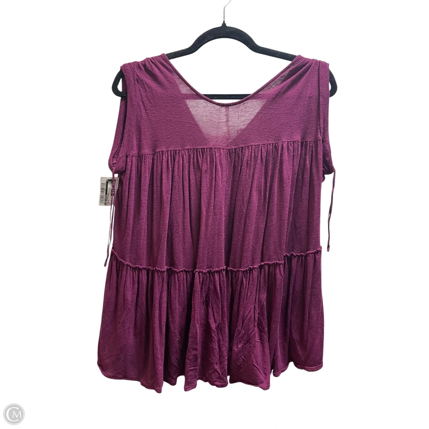 Top Sleeveless By Free People In Maroon, Size: Xs