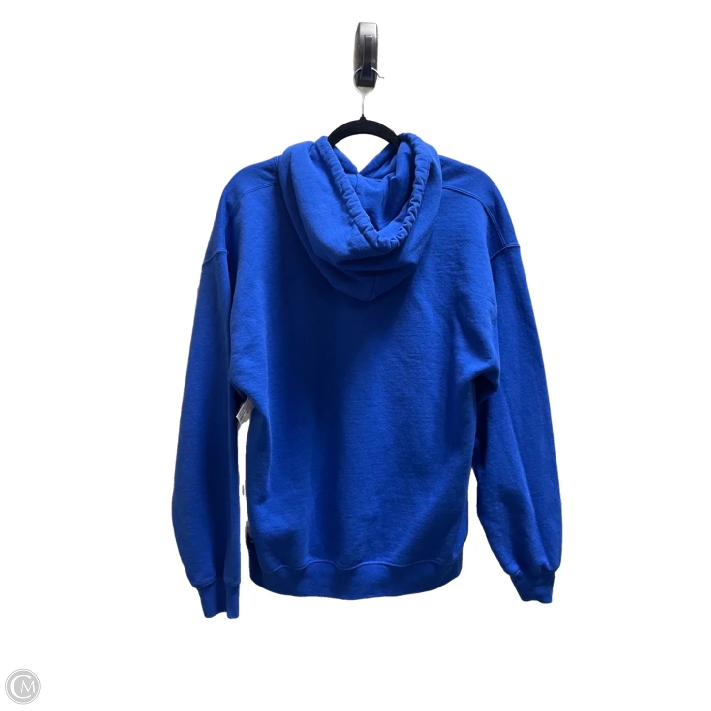 Sweatshirt Hoodie By Clothes Mentor In Blue, Size: L