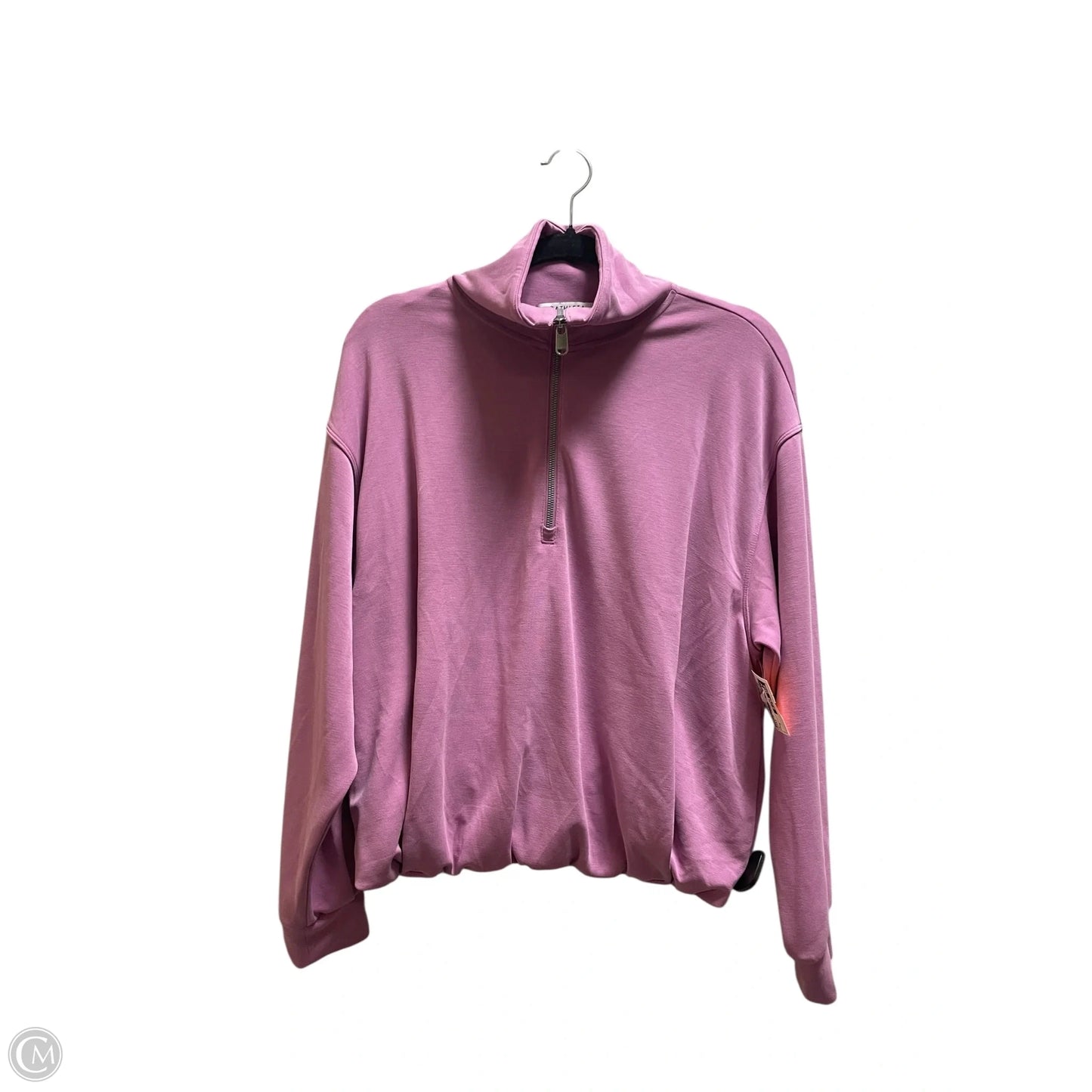 Athletic Jacket By Athleta In Purple, Size: M