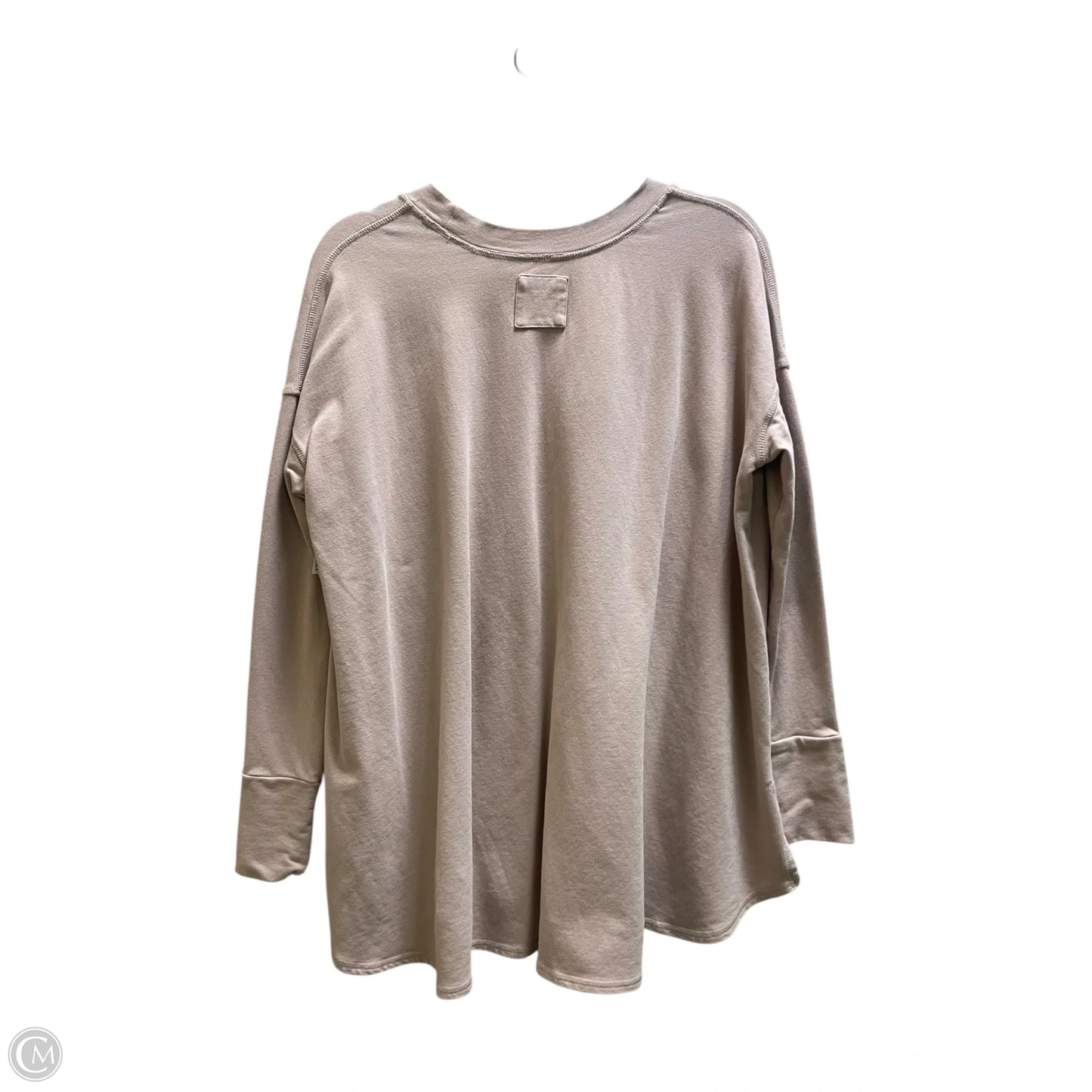 Top Long Sleeve By Free People In Pink, Size: Xs