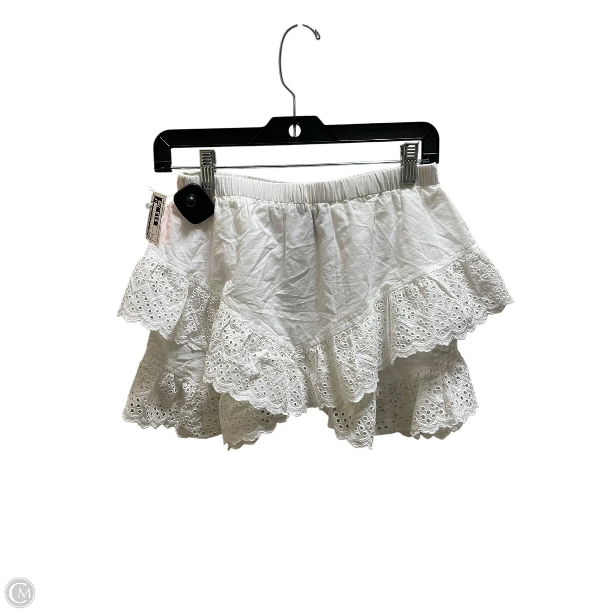 Skirt Mini & Short By Blush In White, Size: S