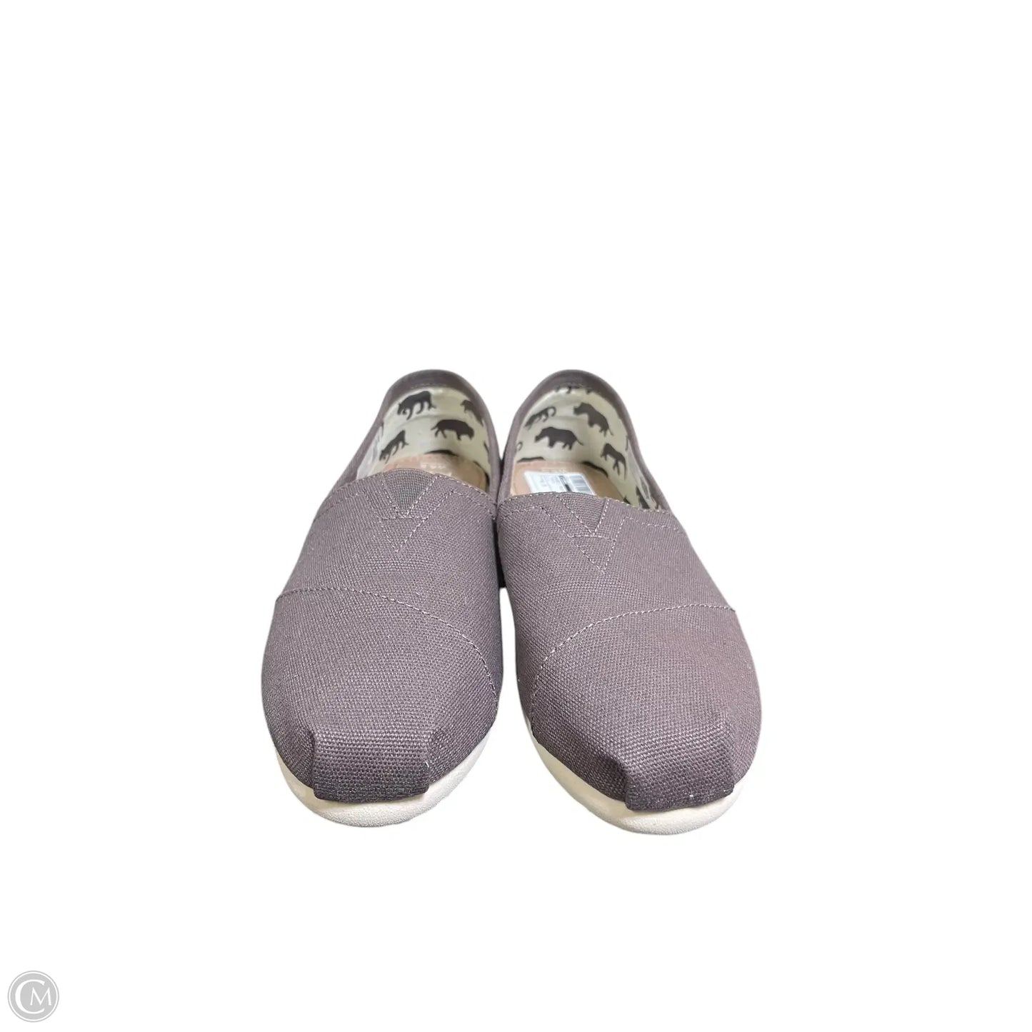 Shoes Flats By Toms In Taupe, Size: 6.5