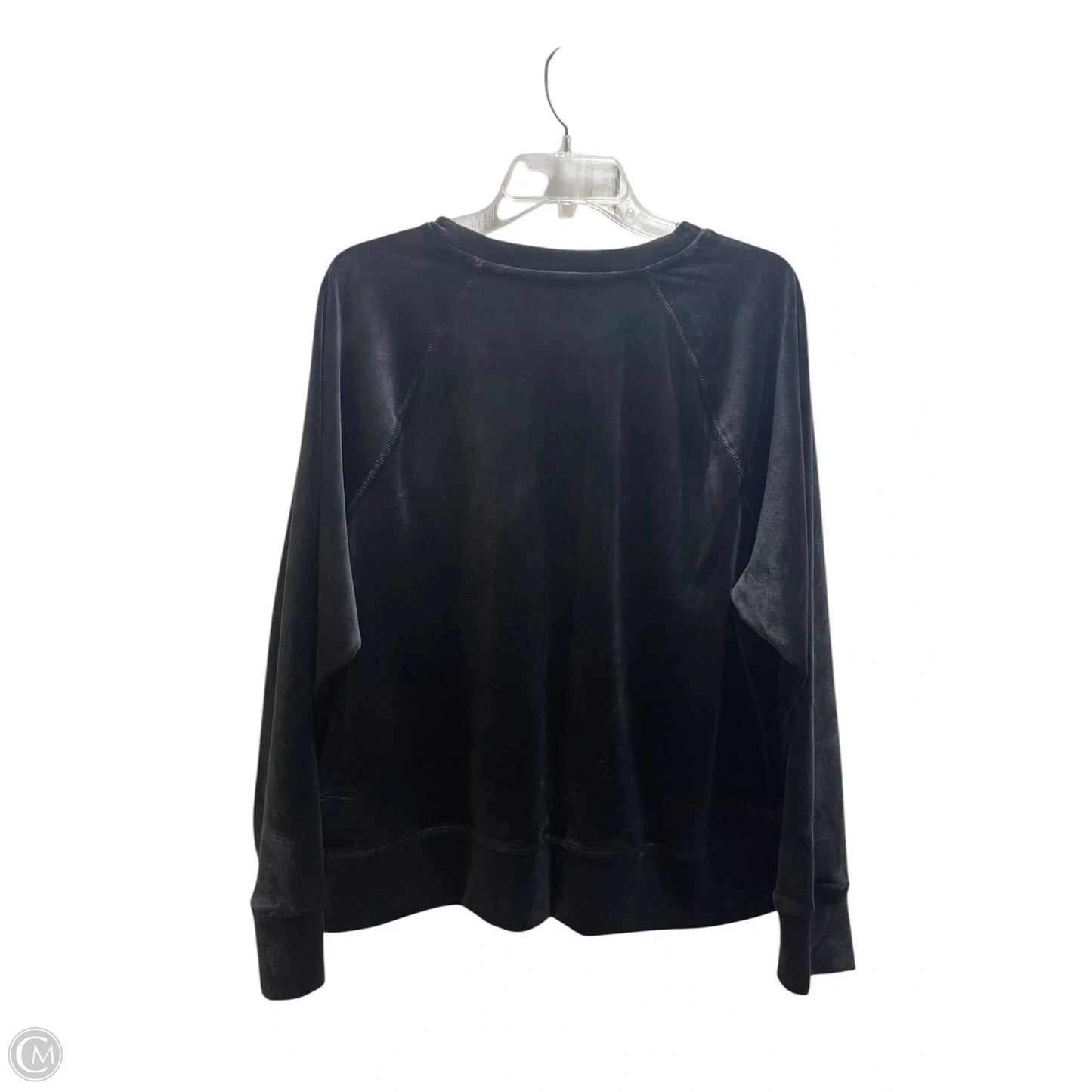 Athletic Sweatshirt Crewneck By Dkny In Black, Size: Xl