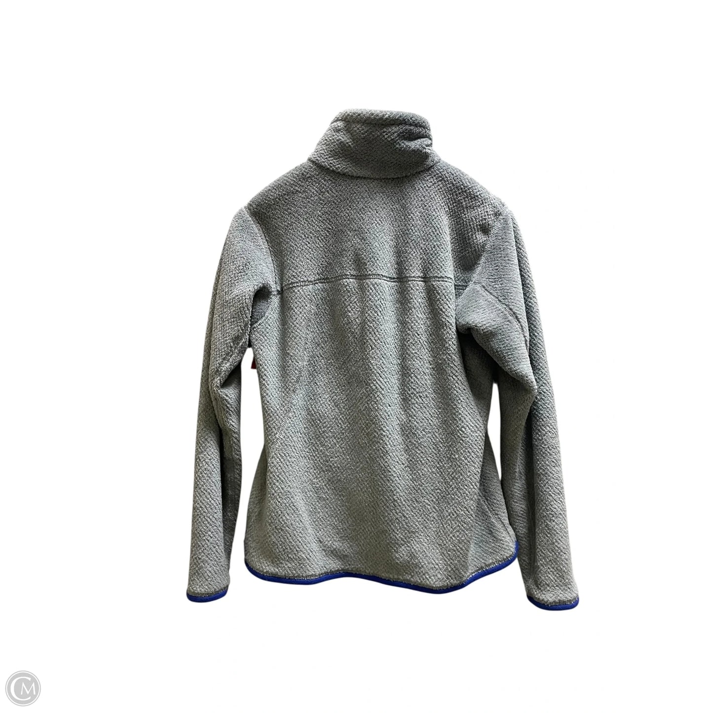 Jacket Fleece By Patagonia In Grey, Size: S