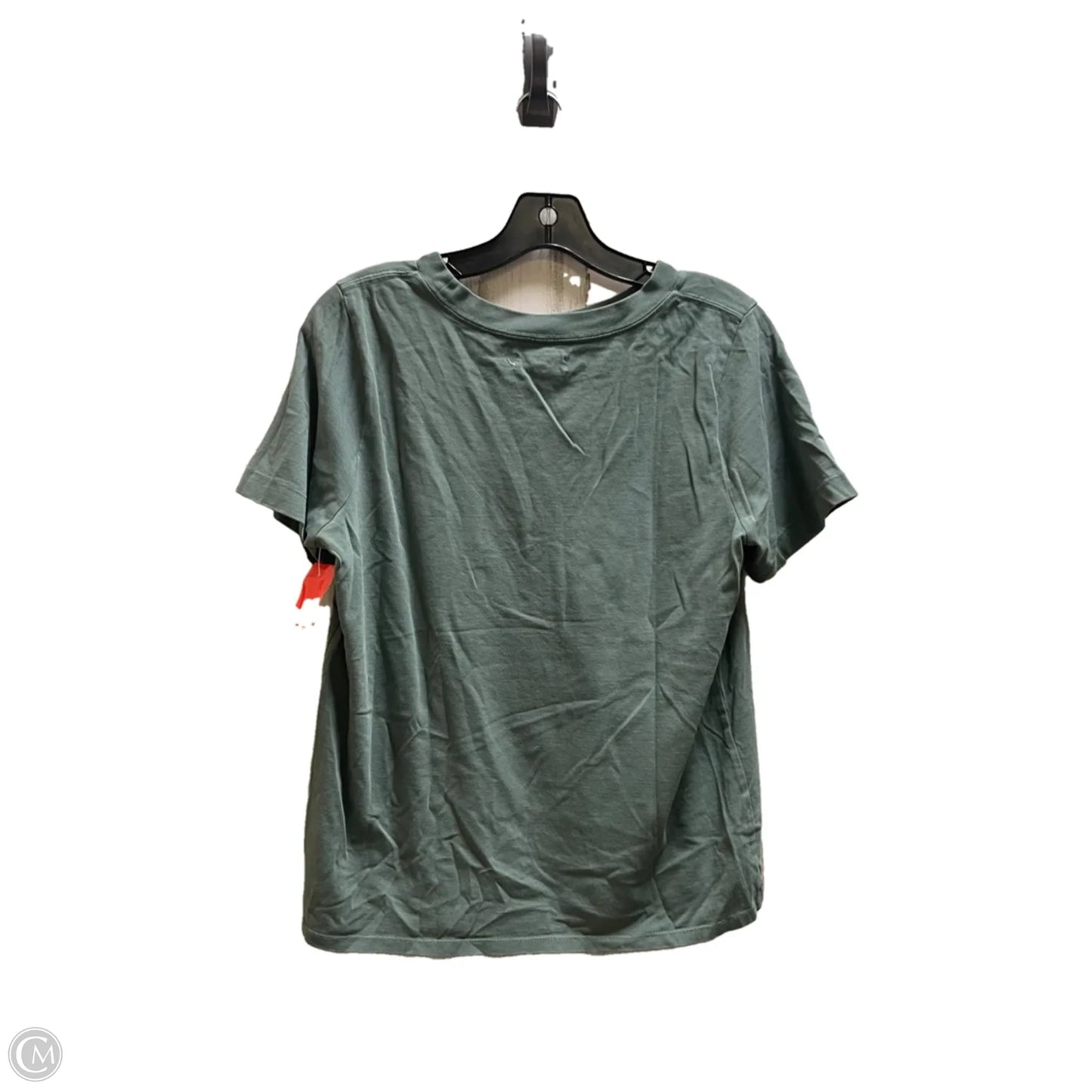 Top Short Sleeve By Madewell In Green, Size: M
