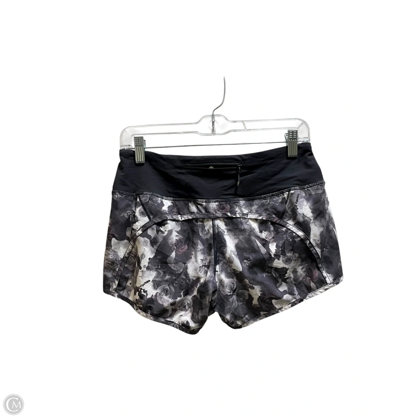 Athletic Shorts By Lululemon In Grey, Size: 4