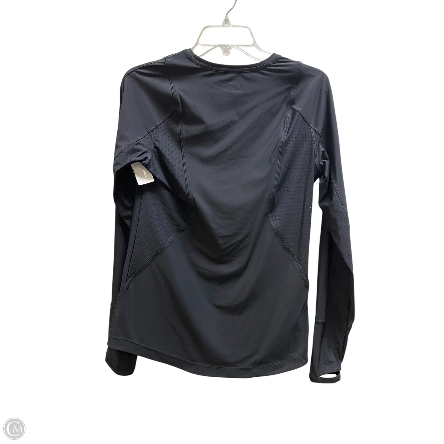 Athletic Top Long Sleeve Crewneck By Athleta In Black, Size: M