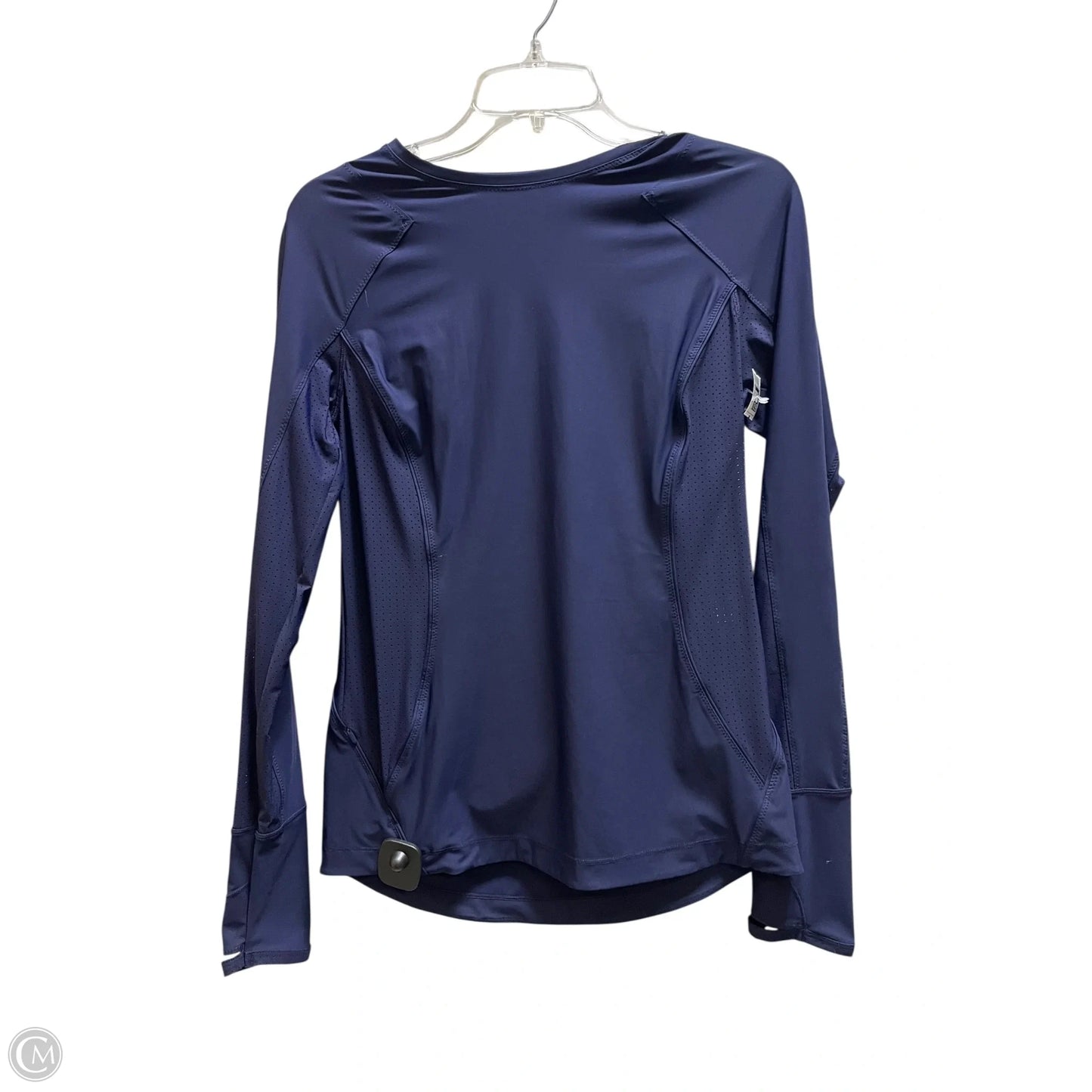 Athletic Top Long Sleeve Crewneck By Athleta In Navy, Size: M