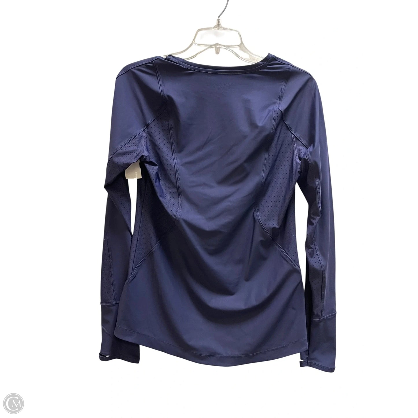 Athletic Top Long Sleeve Crewneck By Athleta In Navy, Size: M