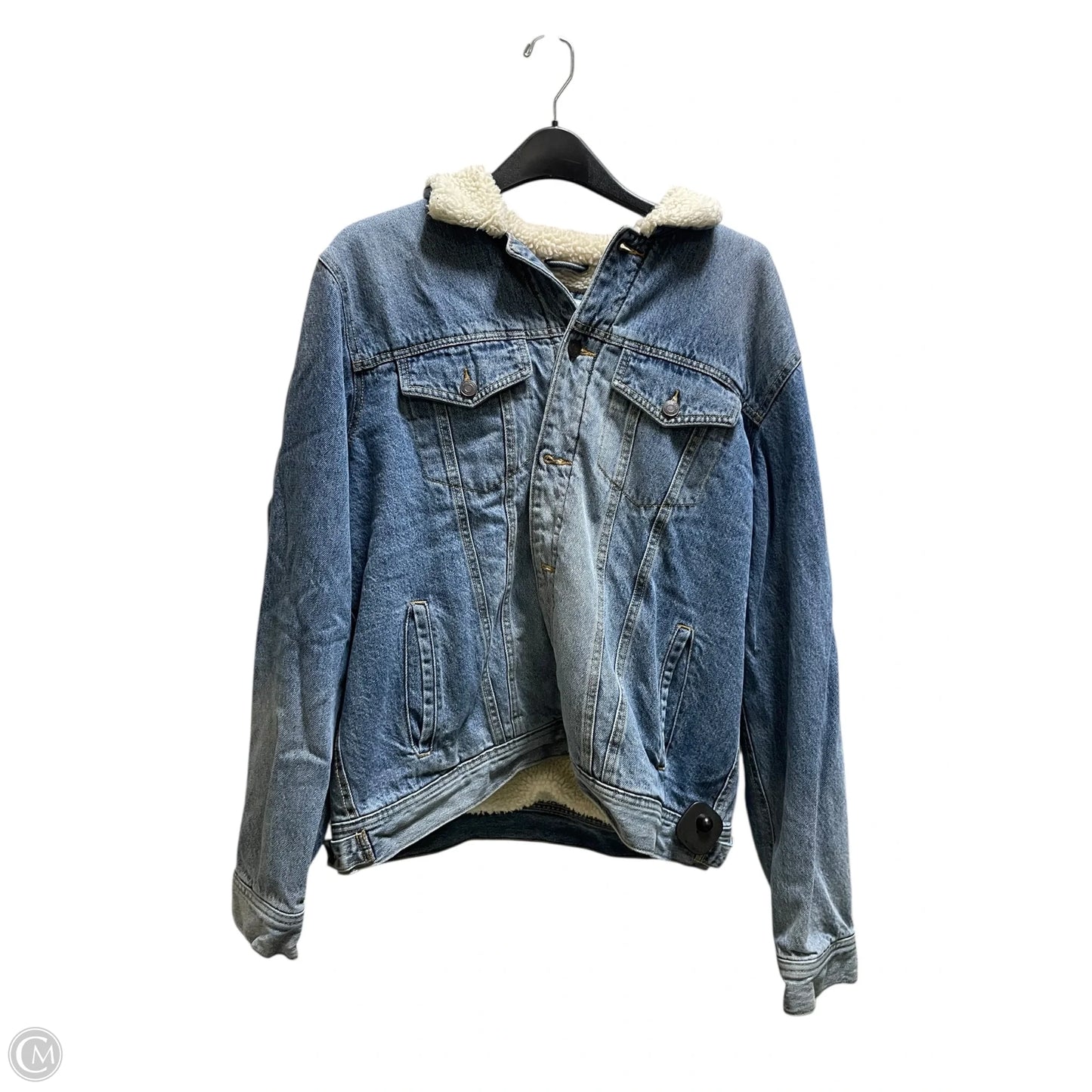 Coat Other By Old Navy In Blue Denim, Size: L