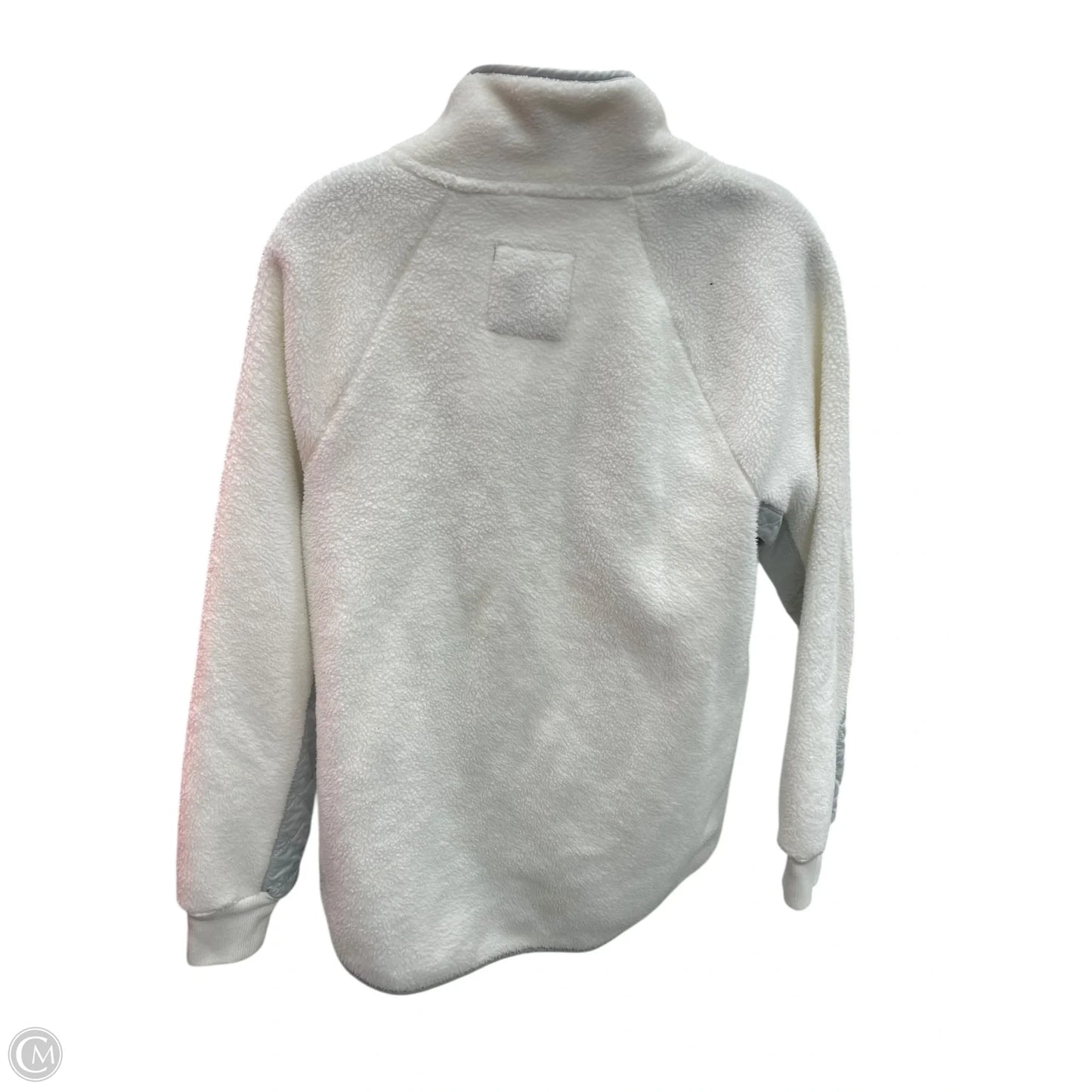 Sweatshirt Collar By Abercrombie And Fitch In White, Size: M