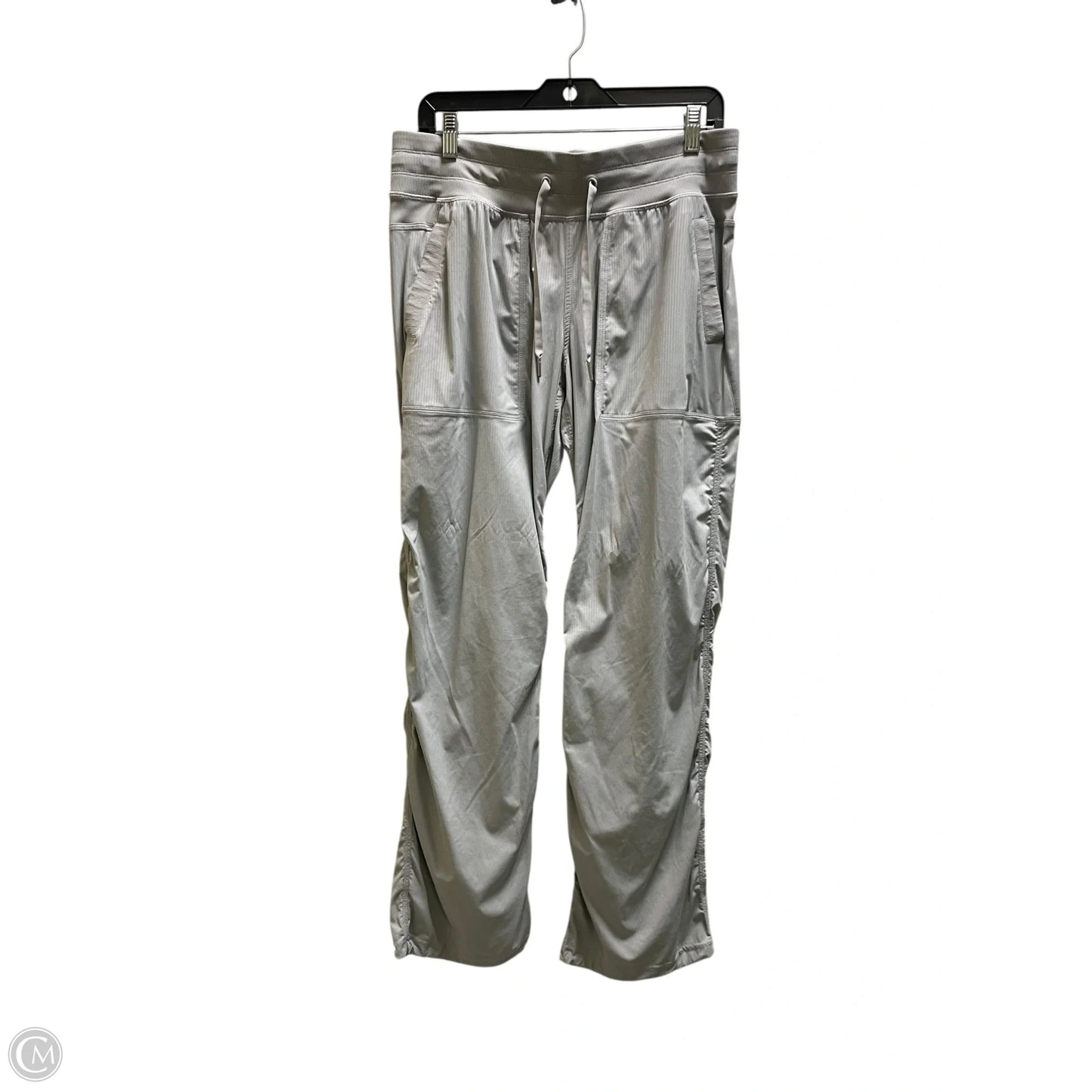Athletic Pants By Lululemon In Grey, Size: 10