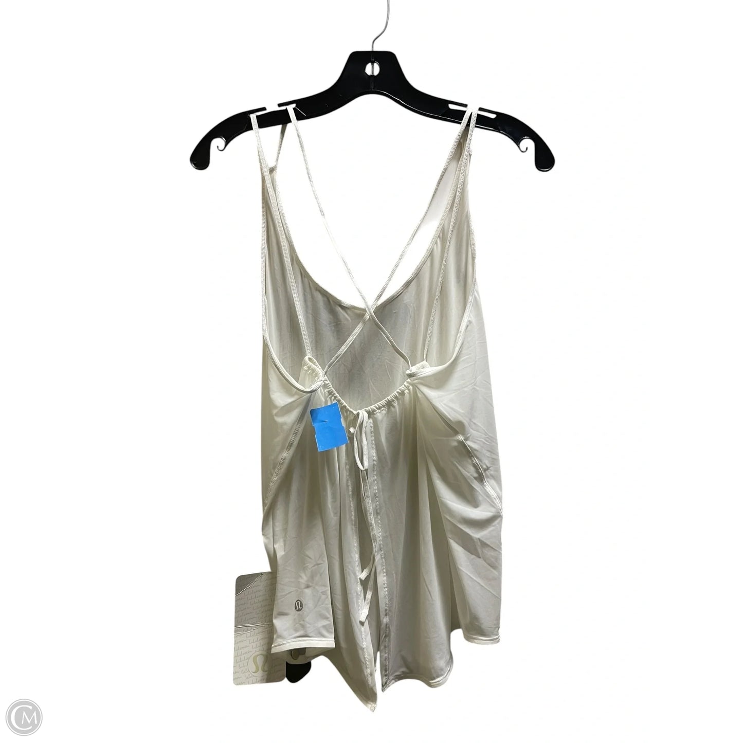 Athletic Tank Top By Lululemon In White, Size: 8