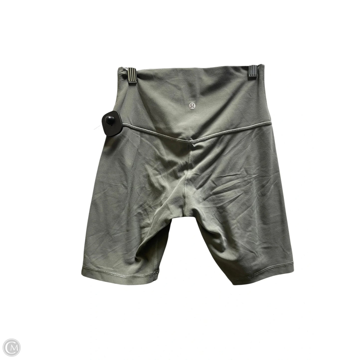 Athletic Shorts By Lululemon In Green, Size: 6
