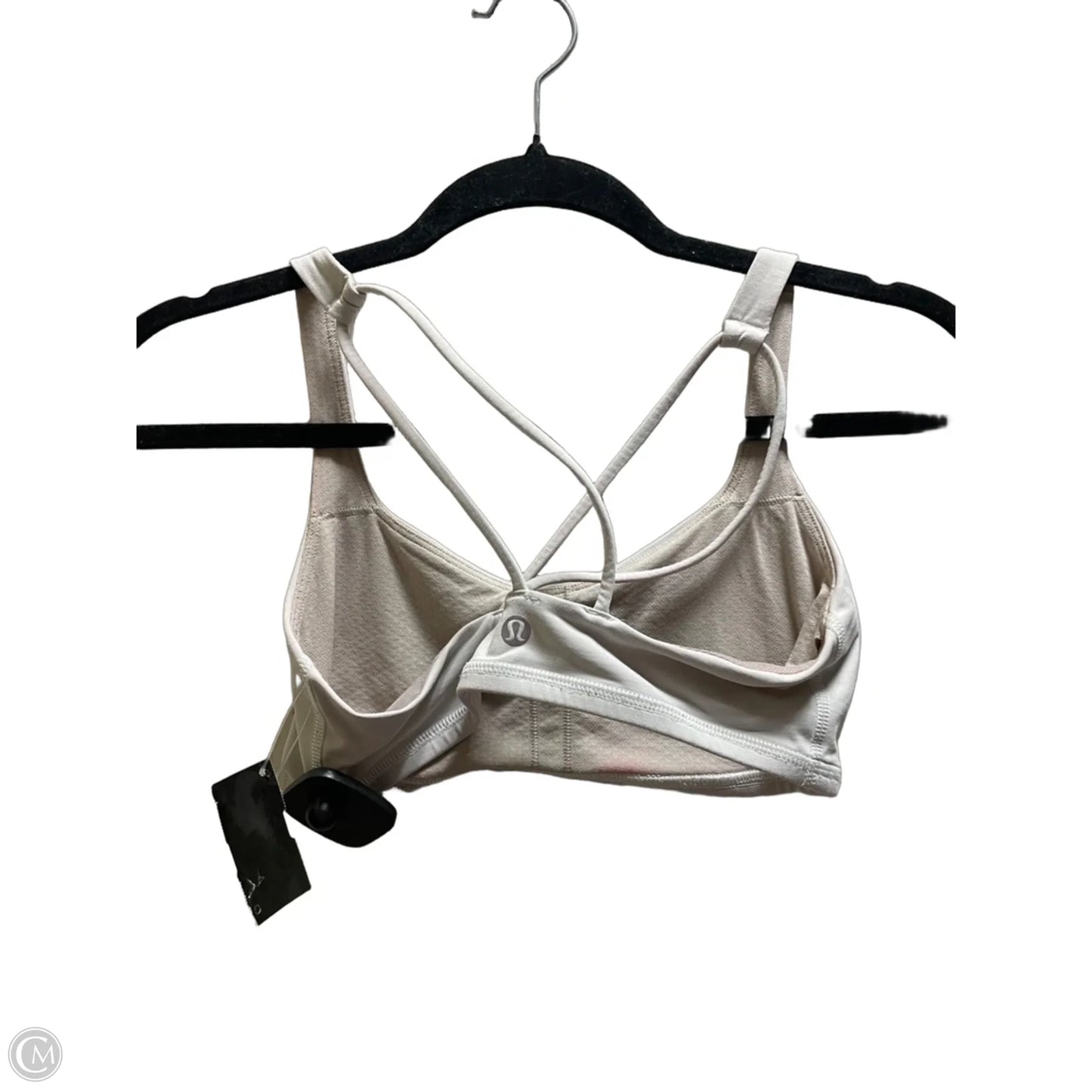 Athletic Bra By Lululemon In White, Size: 4