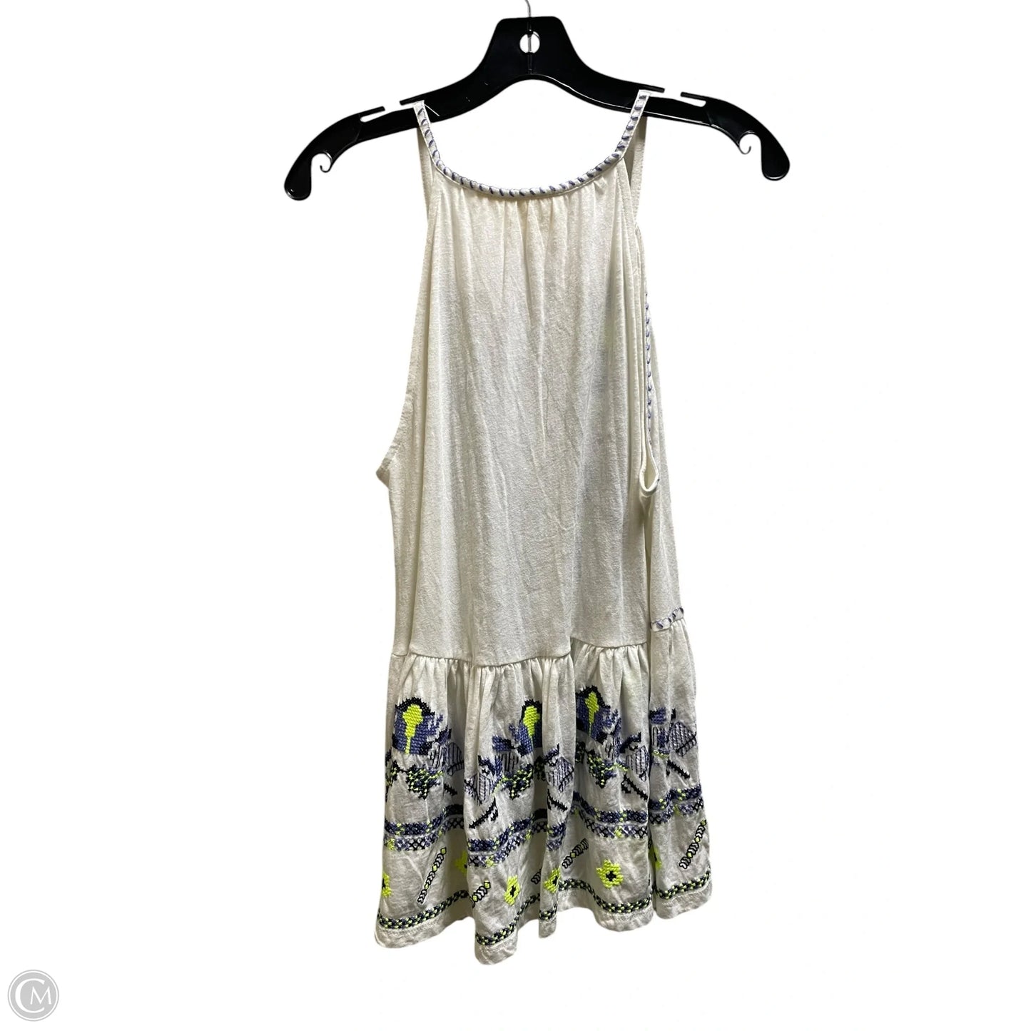 Top Sleeveless By Maeve In White, Size: M