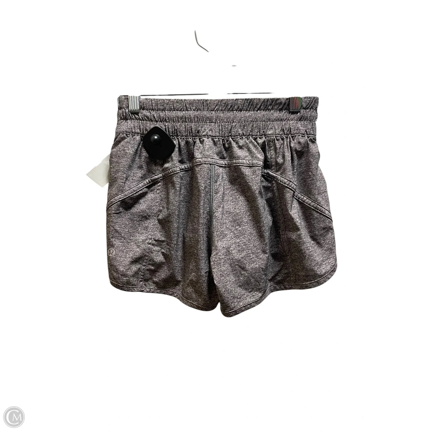 Athletic Shorts By Lululemon In Grey, Size: 4