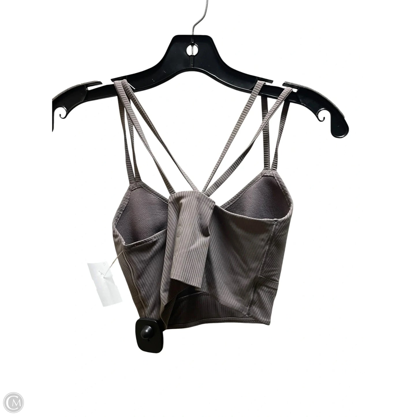 Athletic Bra By Lululemon In Grey, Size: 6