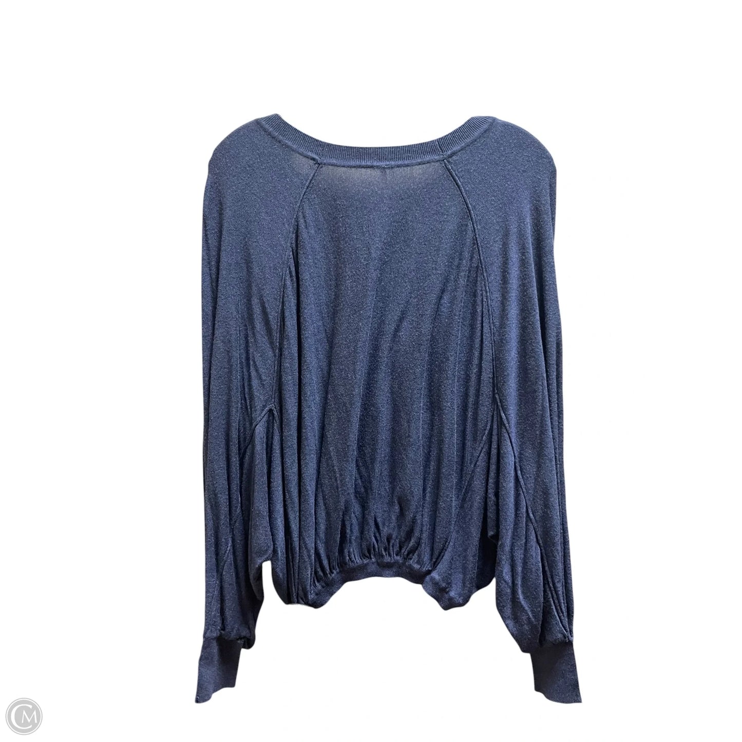 Top Long Sleeve By Free People In Blue, Size: Xs