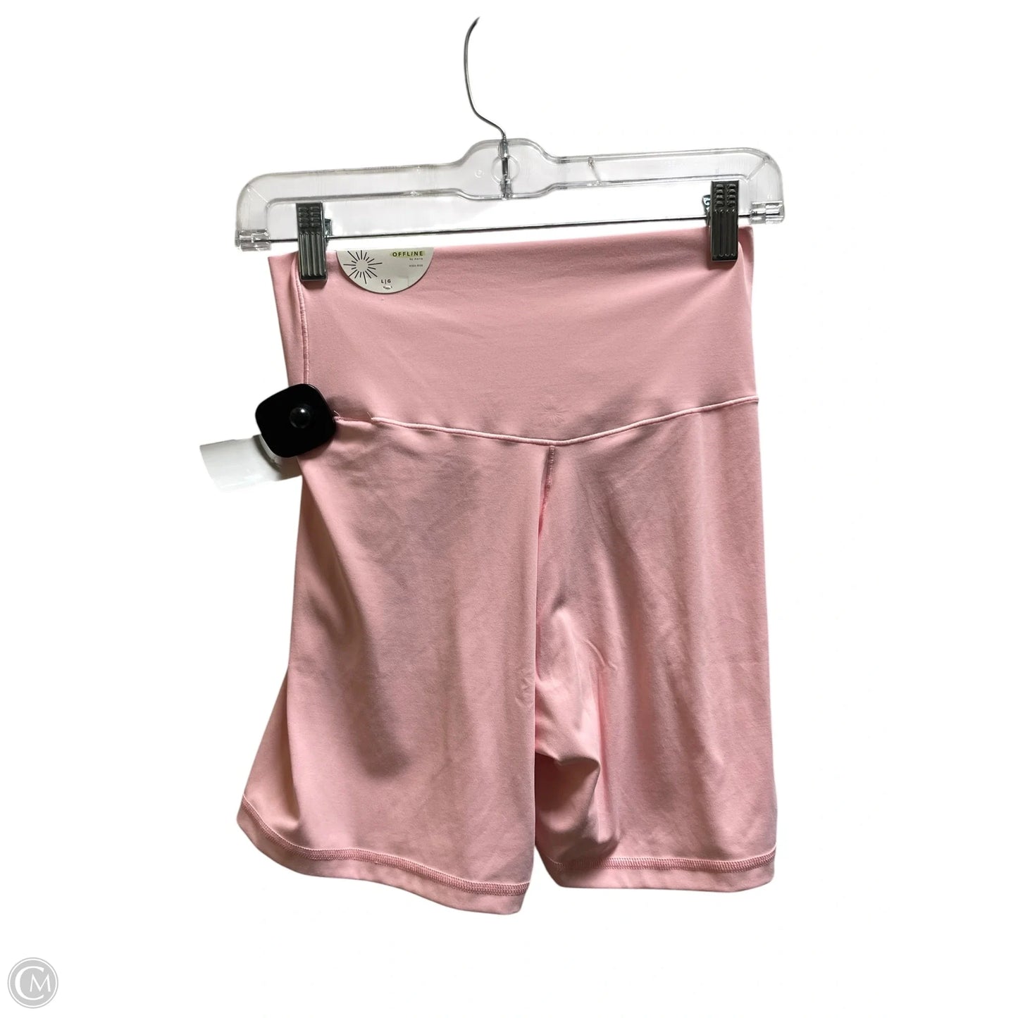 Athletic Shorts By Offline In Pink, Size: L