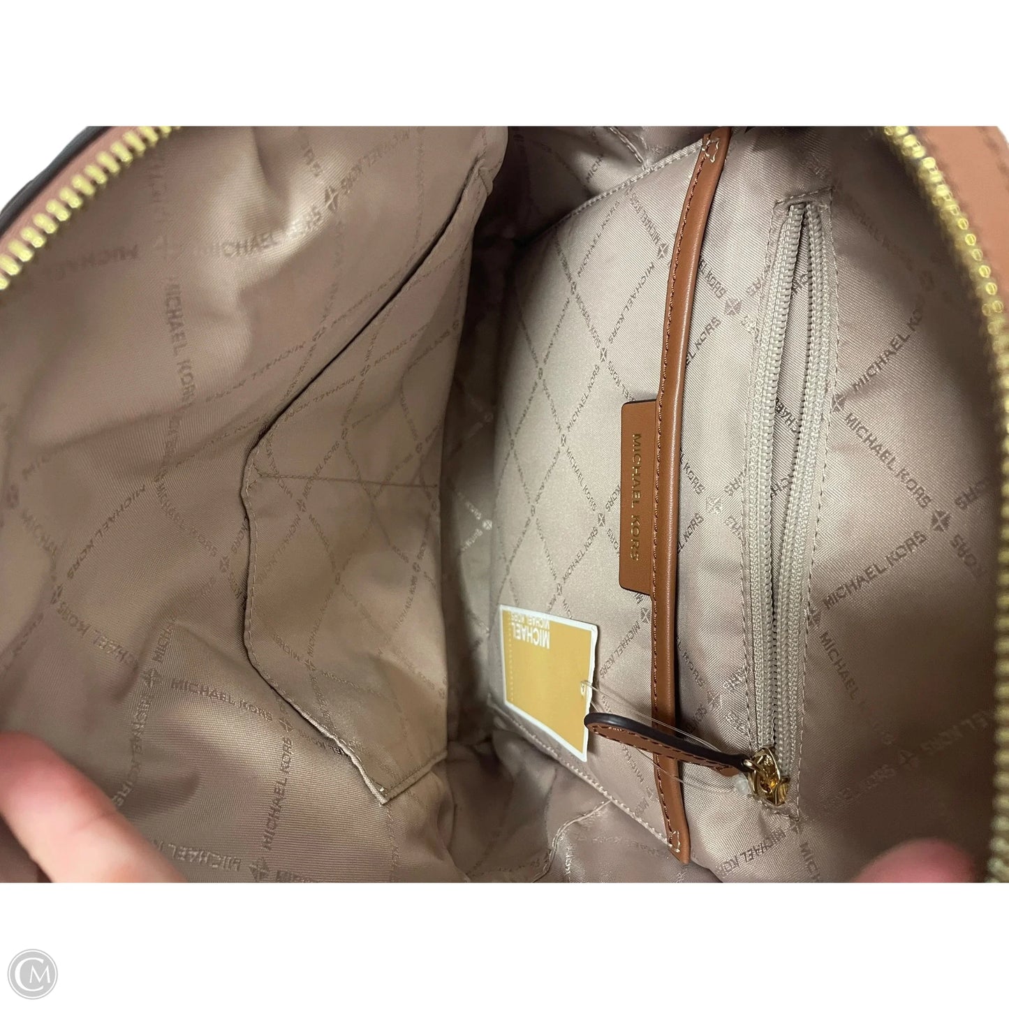 Backpack Designer By Michael Kors, Size: Medium