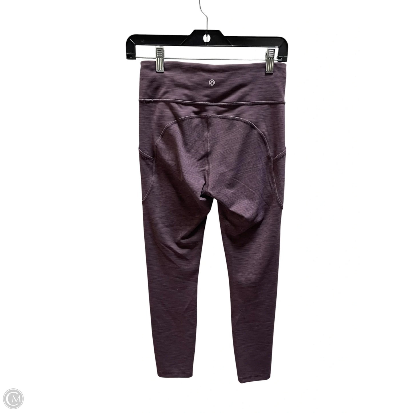 Athletic Leggings By Lululemon In Purple, Size: 8