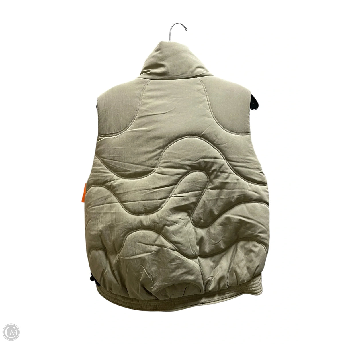 Vest Puffer & Quilted By Clothes Mentor In Green, Size: M