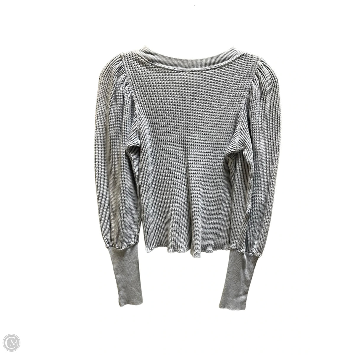 Top Long Sleeve By Free People In Blue, Size: S
