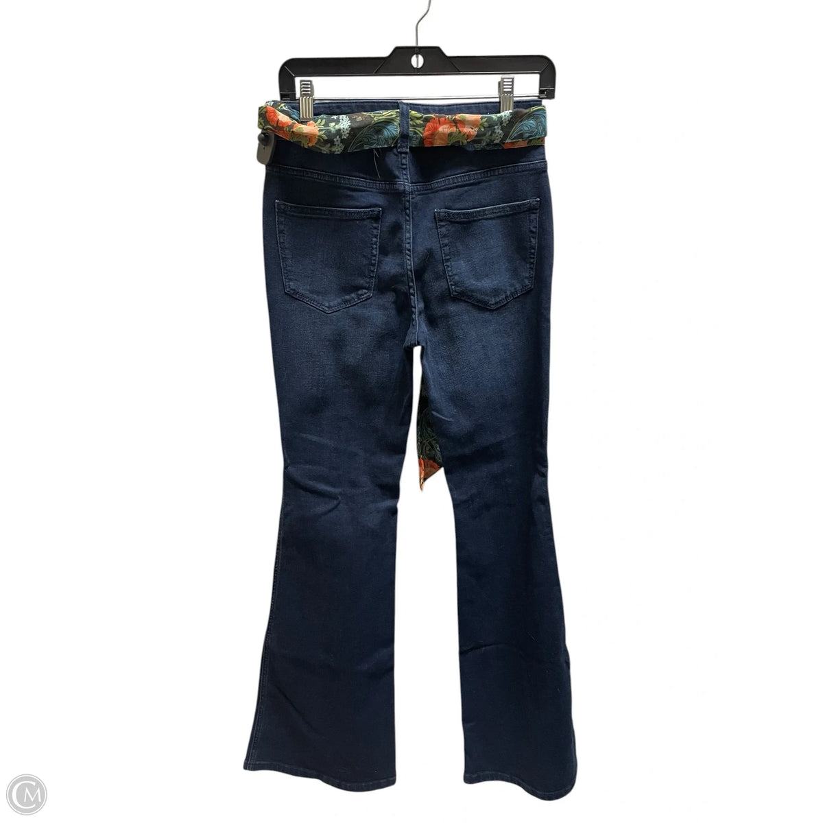 Jeans Boot Cut By Anthropologie In Blue Denim, Size: 4