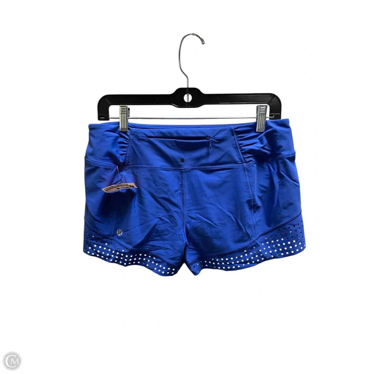 Athletic Shorts By Lululemon In Blue, Size: 6