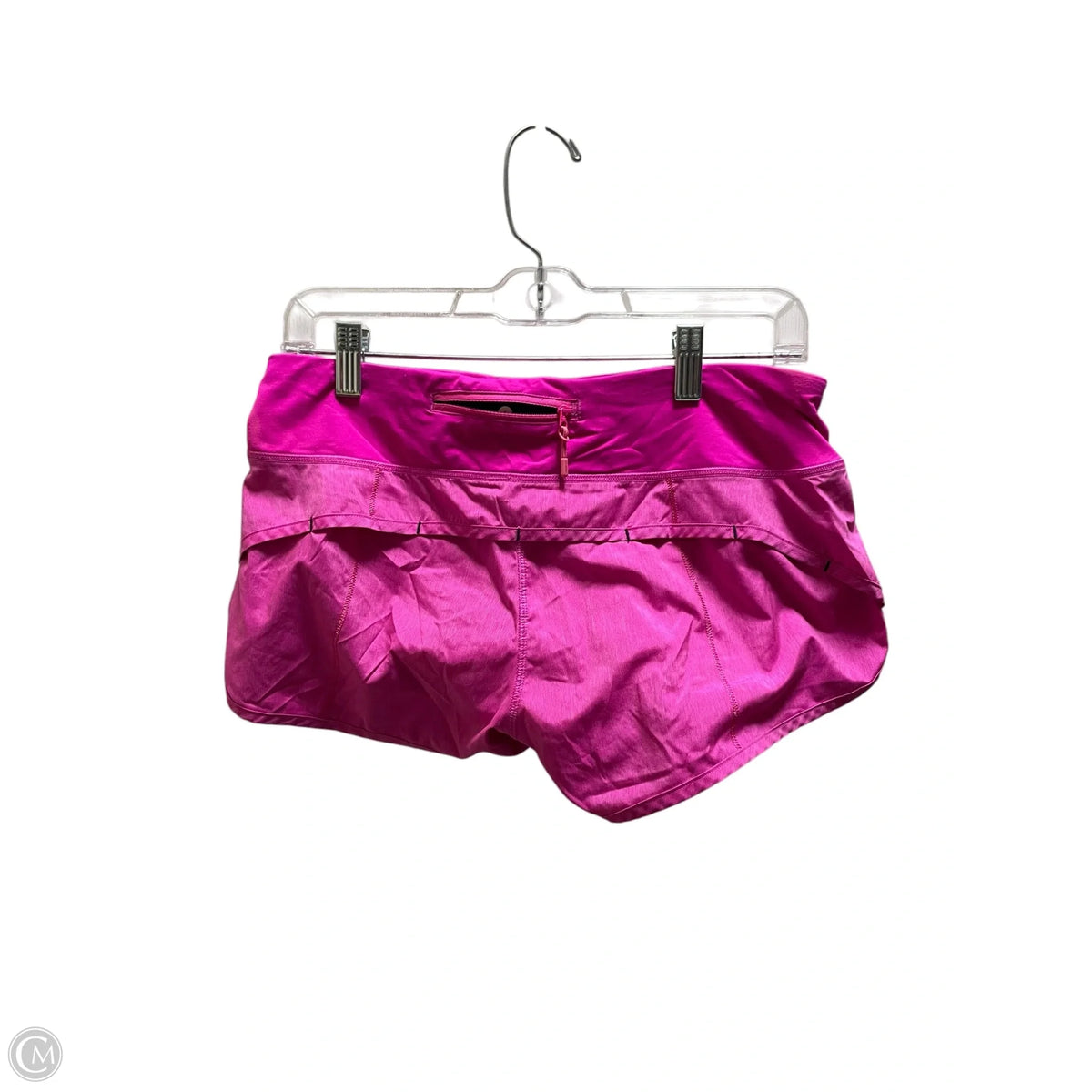 Athletic Shorts By Lululemon In Pink, Size: 6
