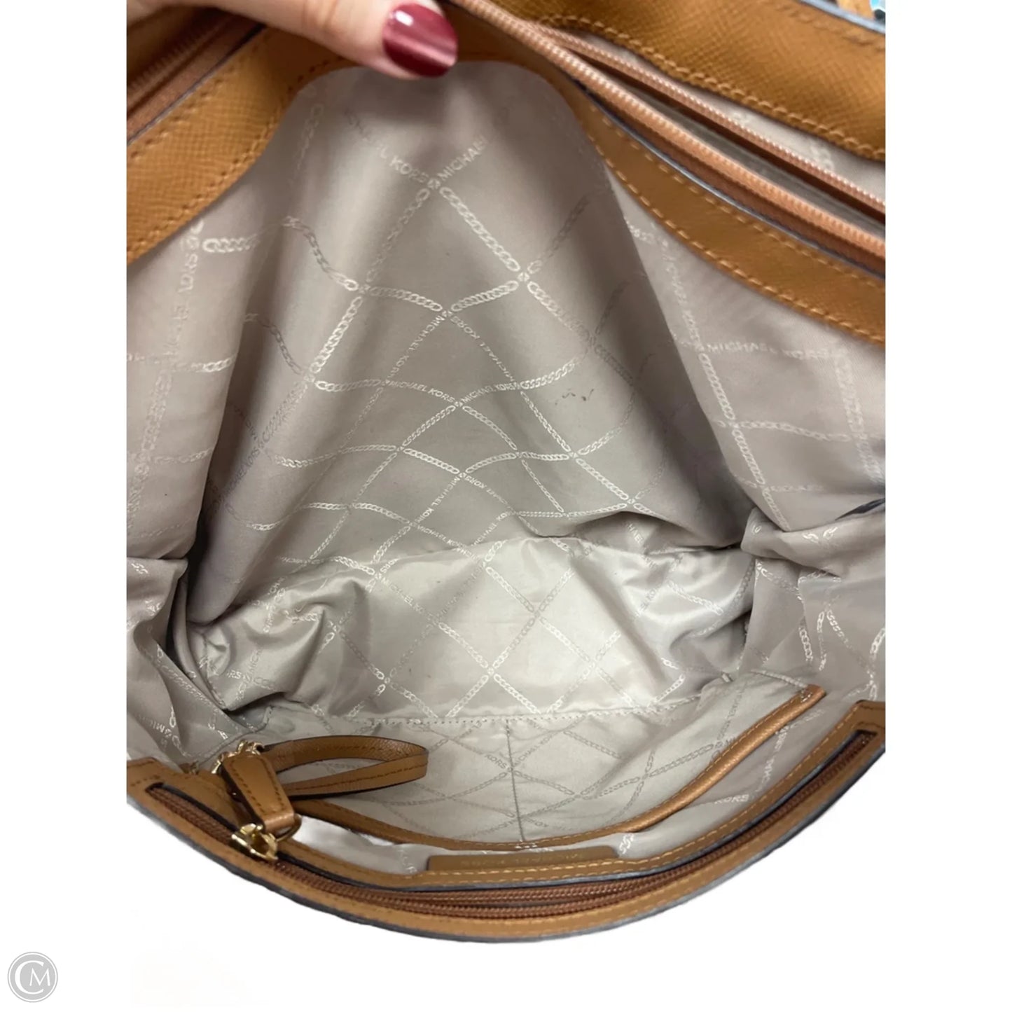 Handbag Designer By Michael Kors, Size: Medium