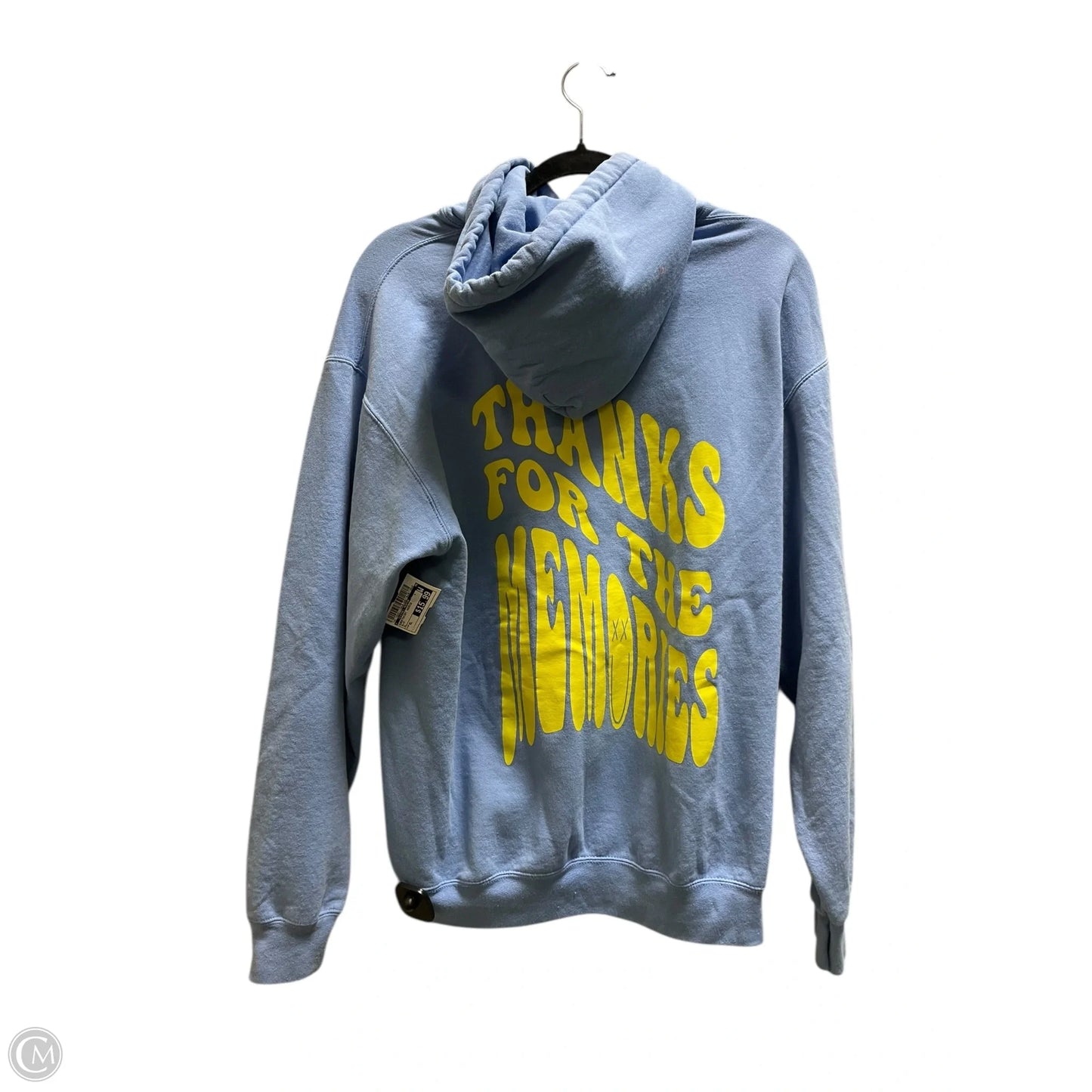 Sweatshirt Hoodie By Clothes Mentor In Blue, Size: Xl