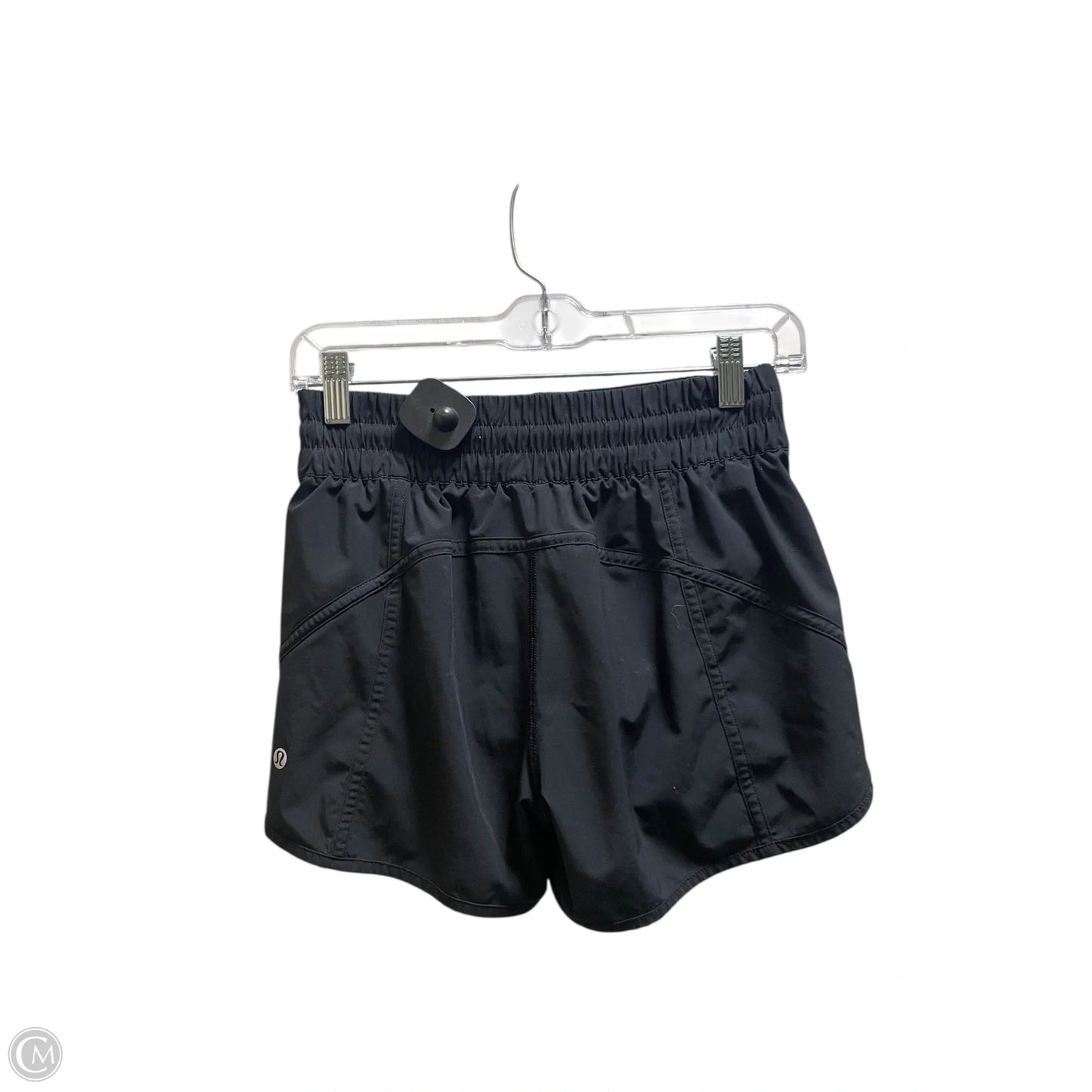 Athletic Shorts By Lululemon In Black, Size: 6
